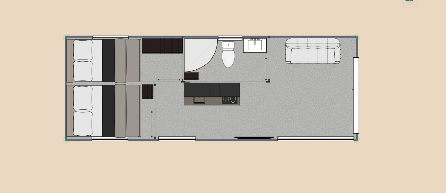 Home 36 - Tiny House Elegance Typ 3 (8x3 m)
