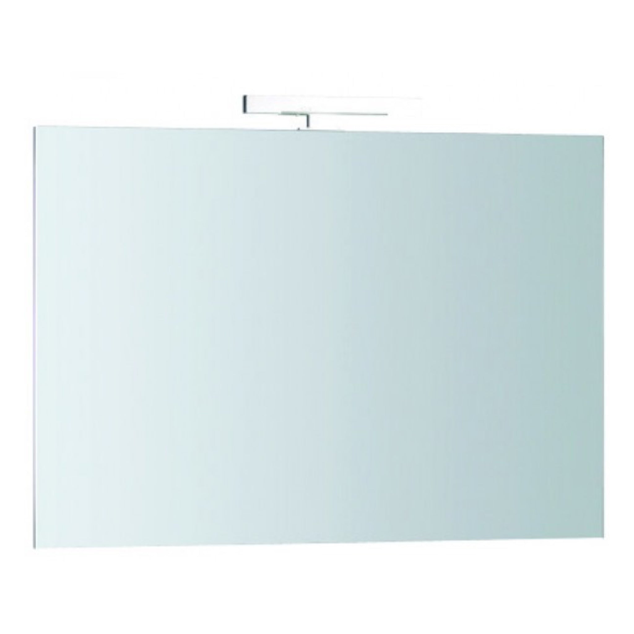 Mirror without lighting