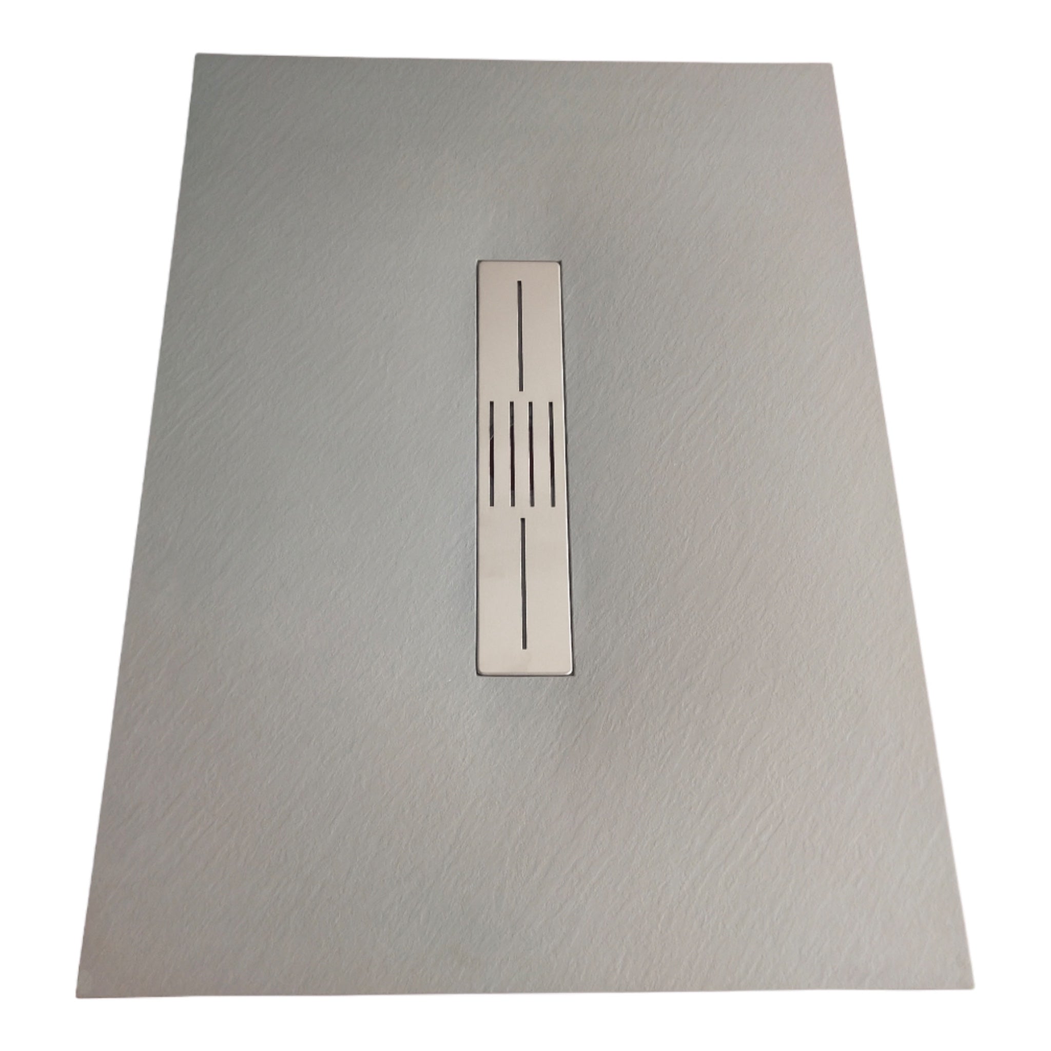 SMC Brausetasse 170x80 cm | Grau Steinoptik