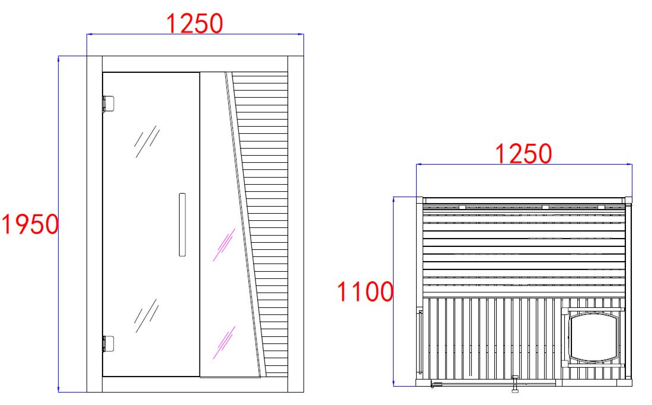 Finnish sauna TAMPERE for 2 people