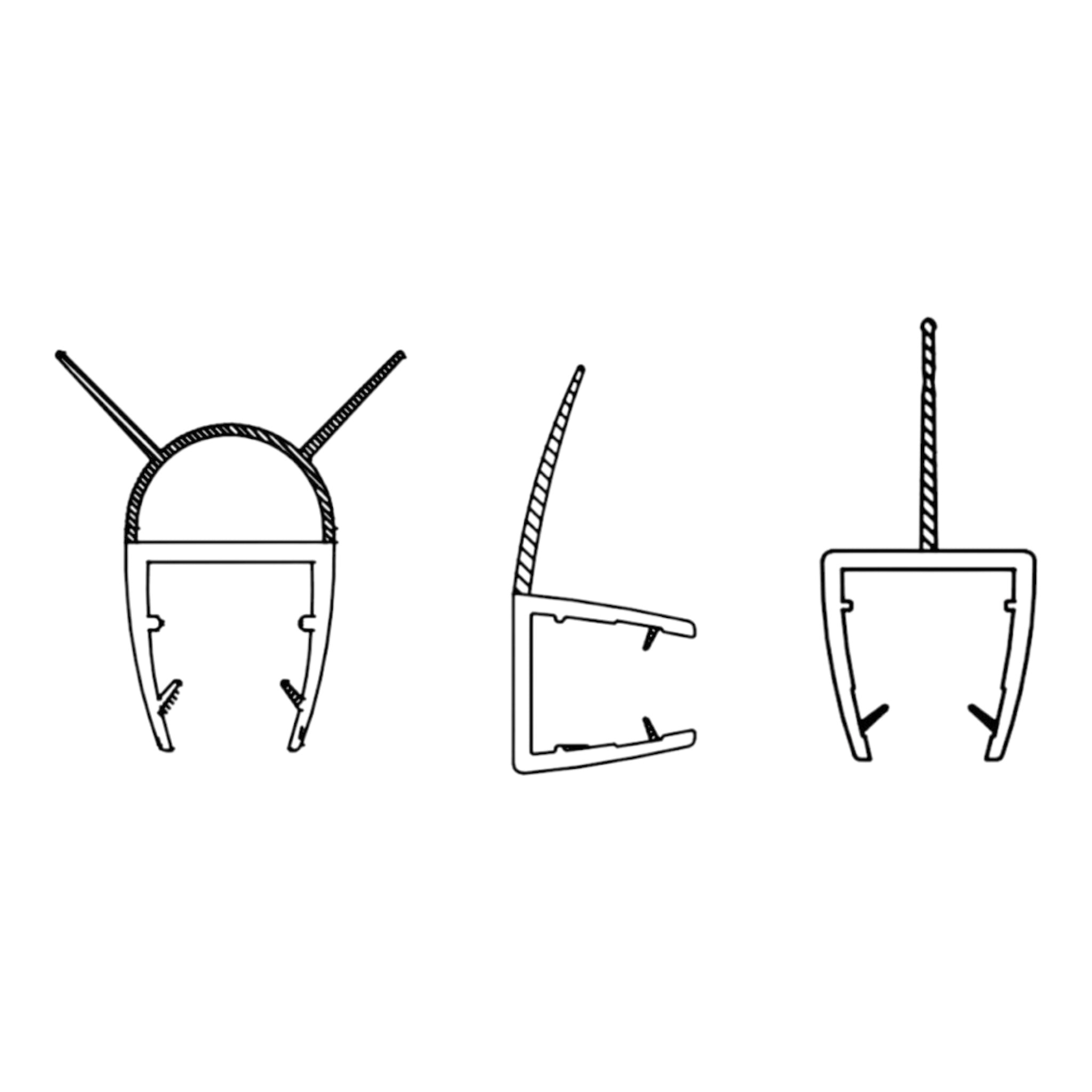 Tiras de sellado para N8120U, N9140U