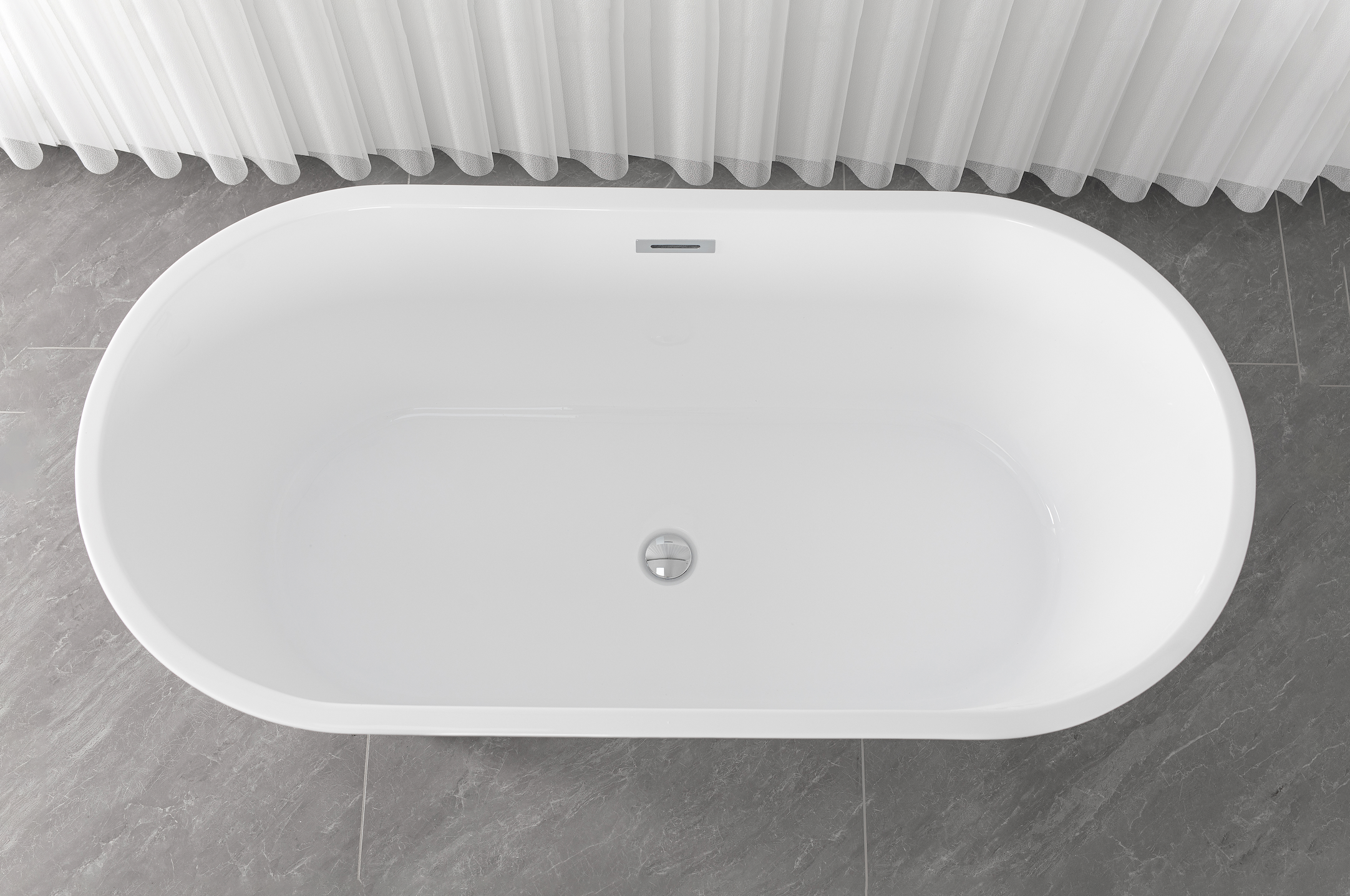 Bañera exenta YORK 170 x 75 x 58 cm