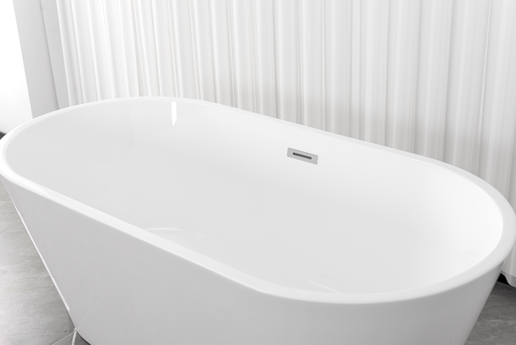 Bañera exenta YORK 170 x 75 x 58 cm