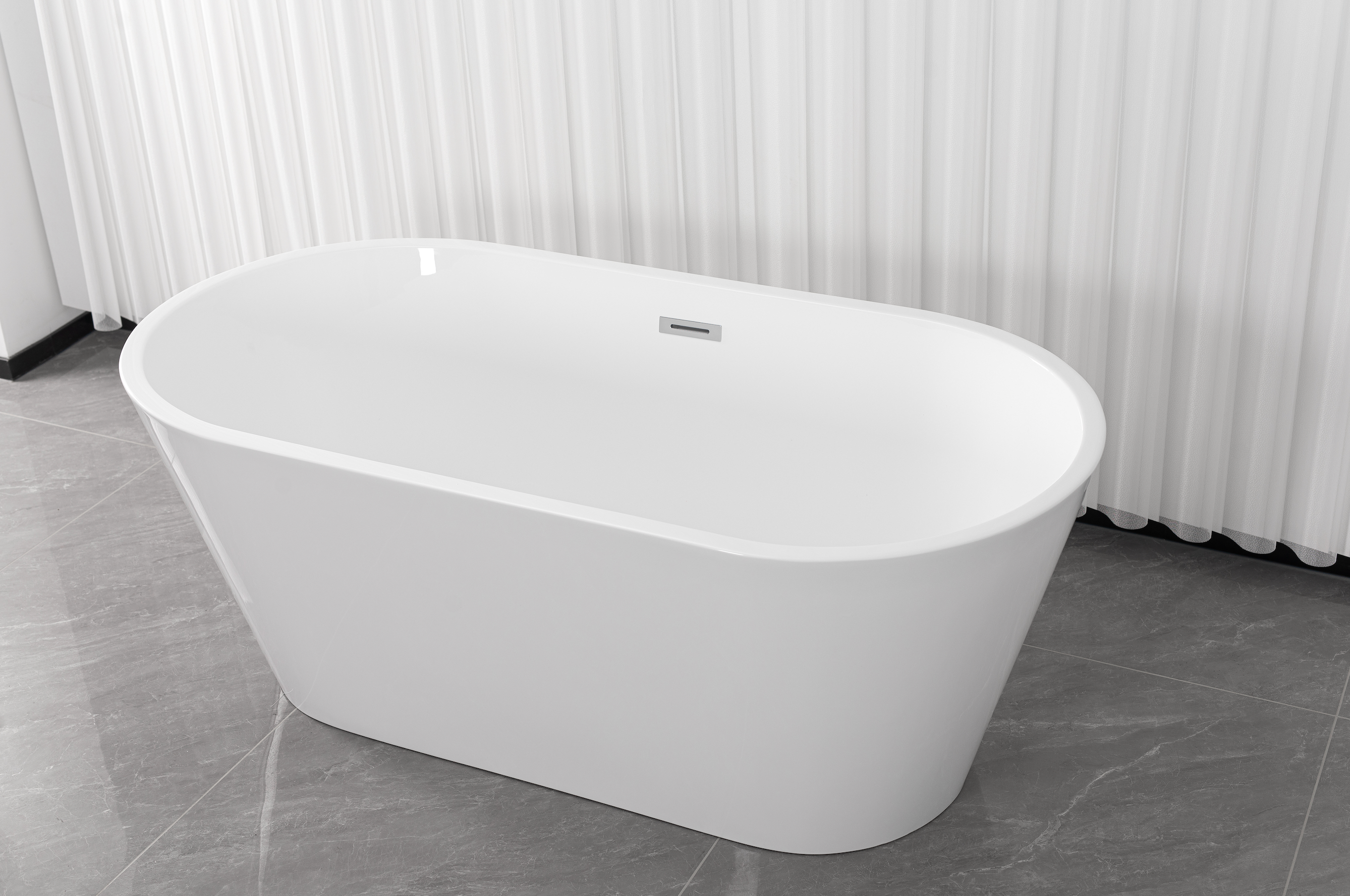 Bañera exenta YORK 170 x 75 x 58 cm