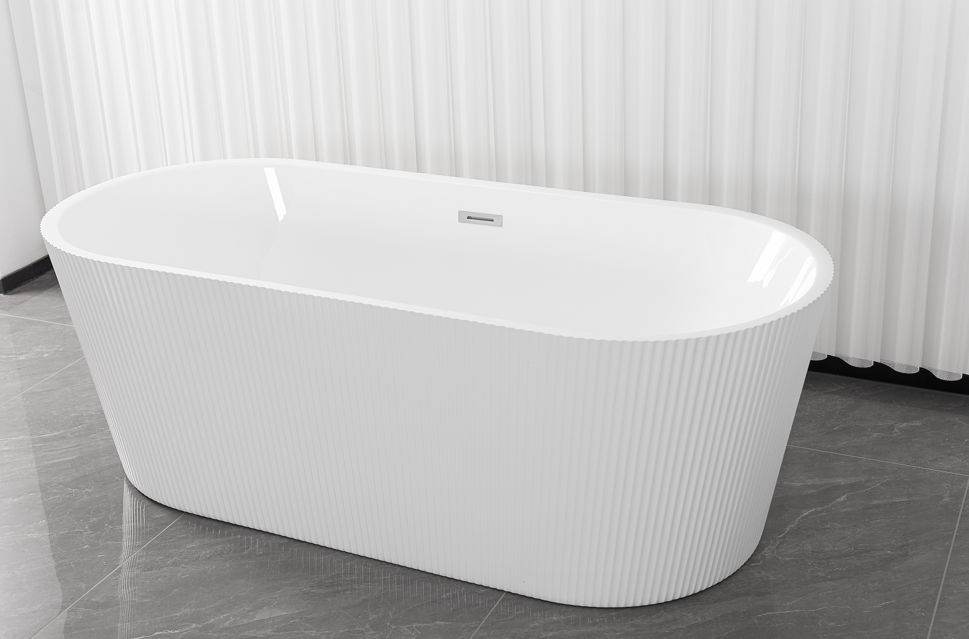 Bañera exenta RENO 170x75x58 cm