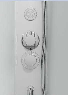 Complete shower enclosure DALLAS - with quick assembly 90 x 90 x 210 cm