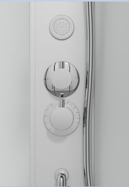 Komplettduschkabine DENVER - mit Schnellmontage 90 x 90 x 210 cm