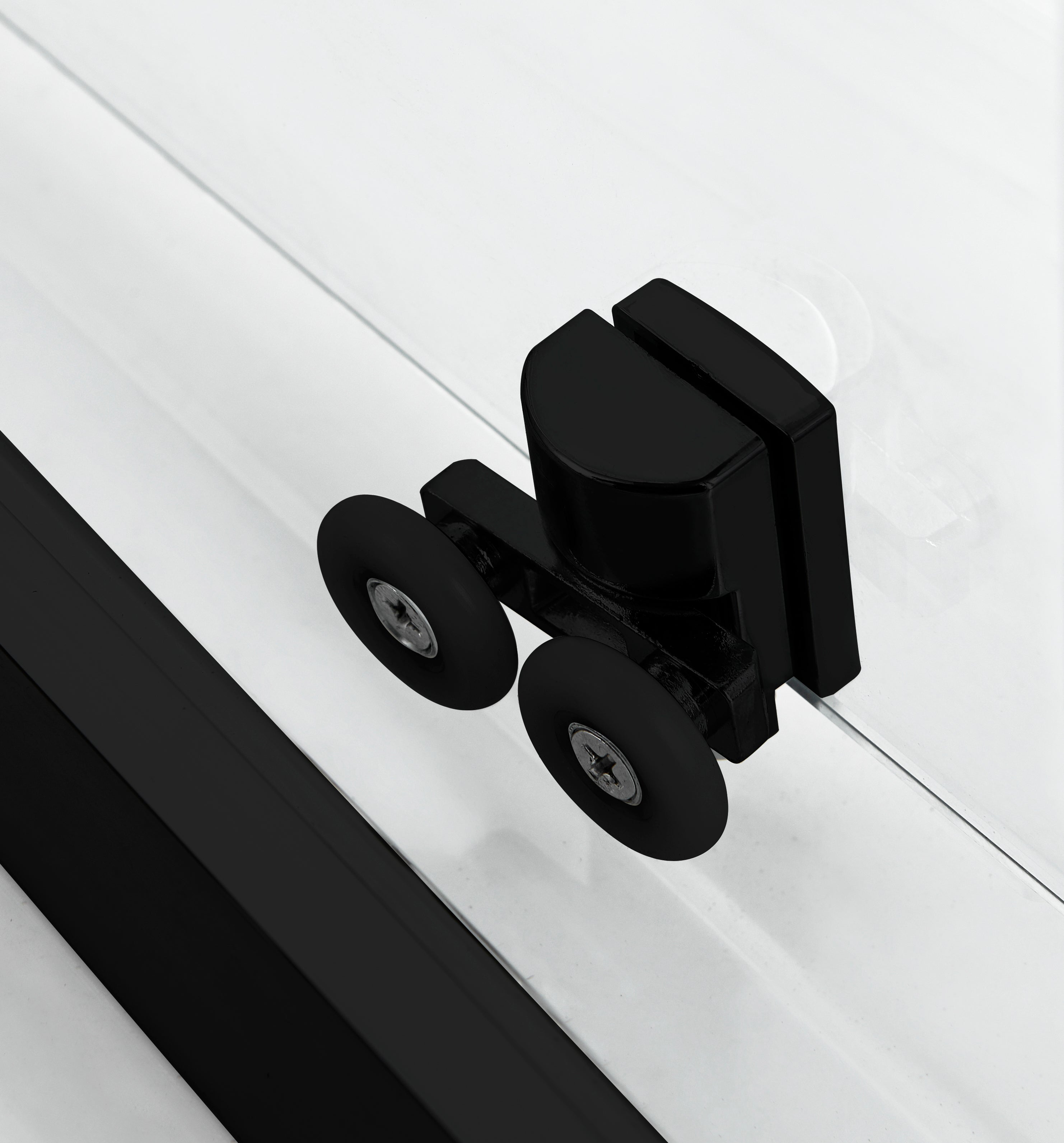 Komplettduschkabine DENVER BLACK - mit Schnellmontage 90 x 90 x 210 cm