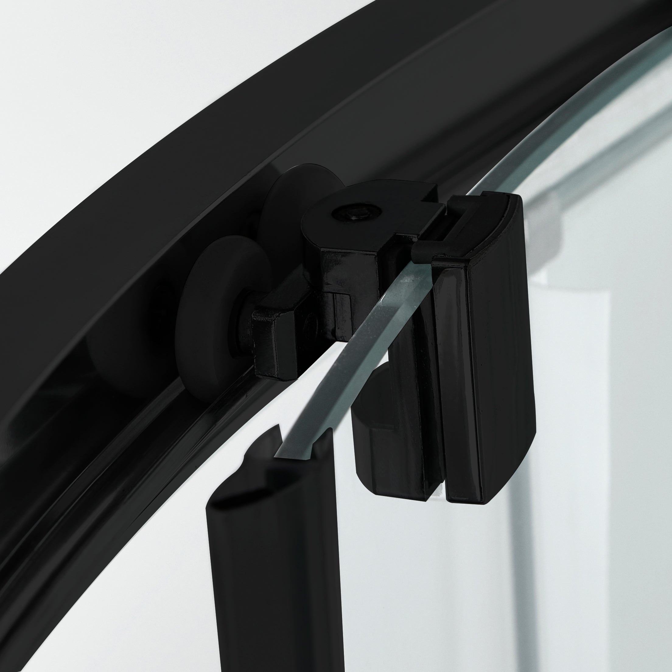 Komplettduschkabine AUSTIN BLACK - mit Schnellmontage 90 x 90 x 215 cm