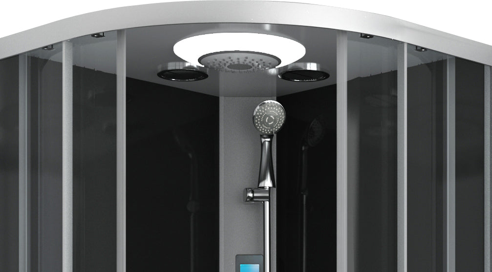 Complete shower enclosure AUSTIN - with quick assembly 90 x 90 x 215 cm