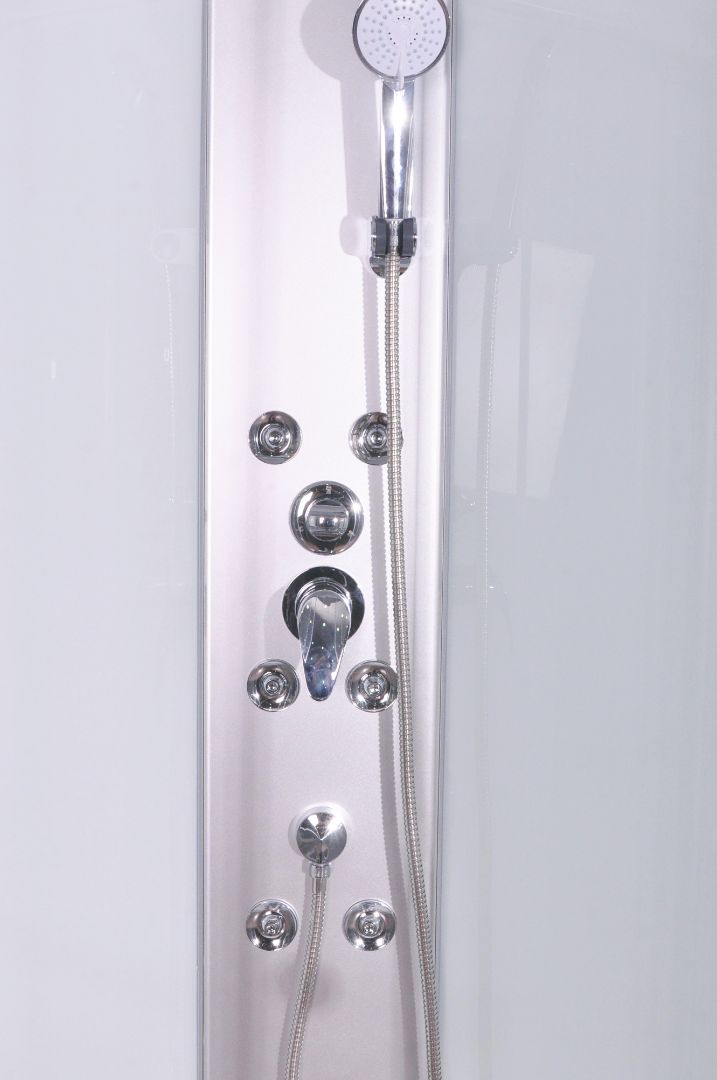 Complete shower enclosure PUNTO with quick assembly 90x90x215 cm