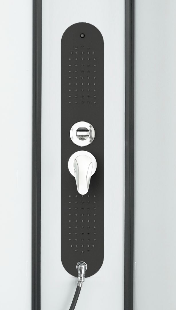 Complete shower enclosure EPIC 3 with quick assembly 80x120x235 cm