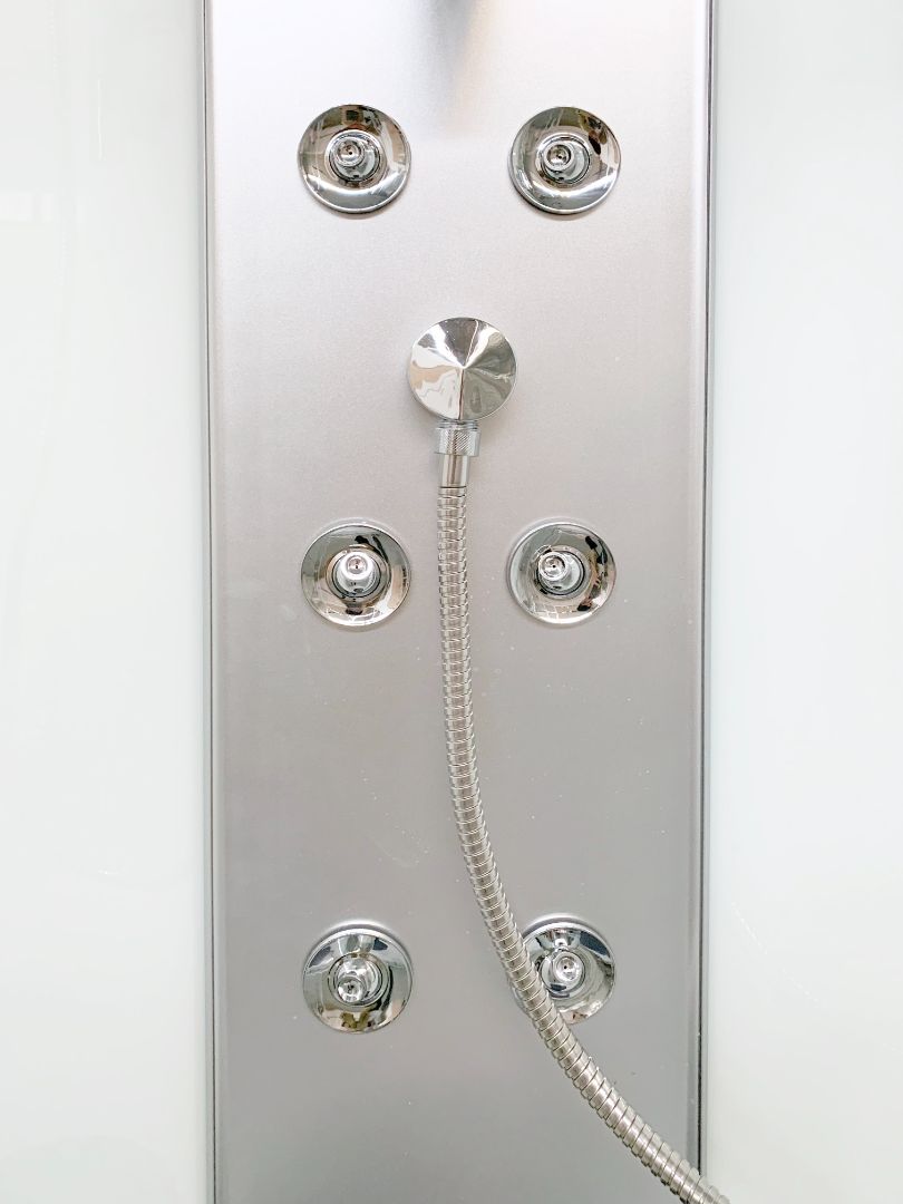 Complete shower enclosure RUMBA - with quick assembly 90x90x215 cm