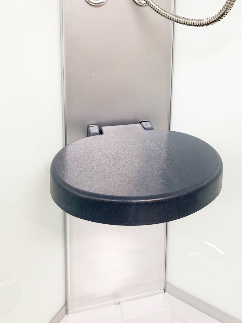 Complete shower enclosure RUMBA - with quick assembly 90x90x215 cm