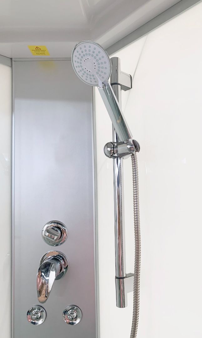 Complete shower enclosure RUMBA - with quick assembly 90x90x215 cm