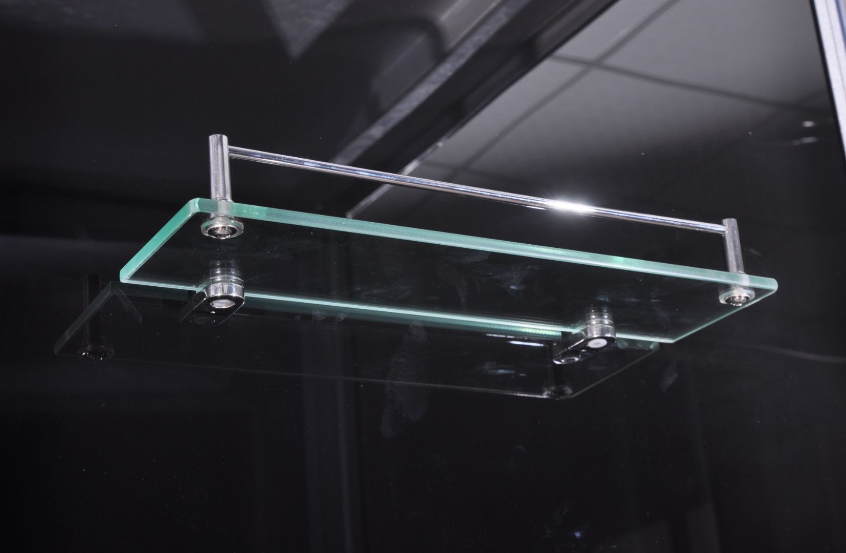 Komplettduschkabine SCALA BLACK mit Schnellmontage 90x90x215 cm