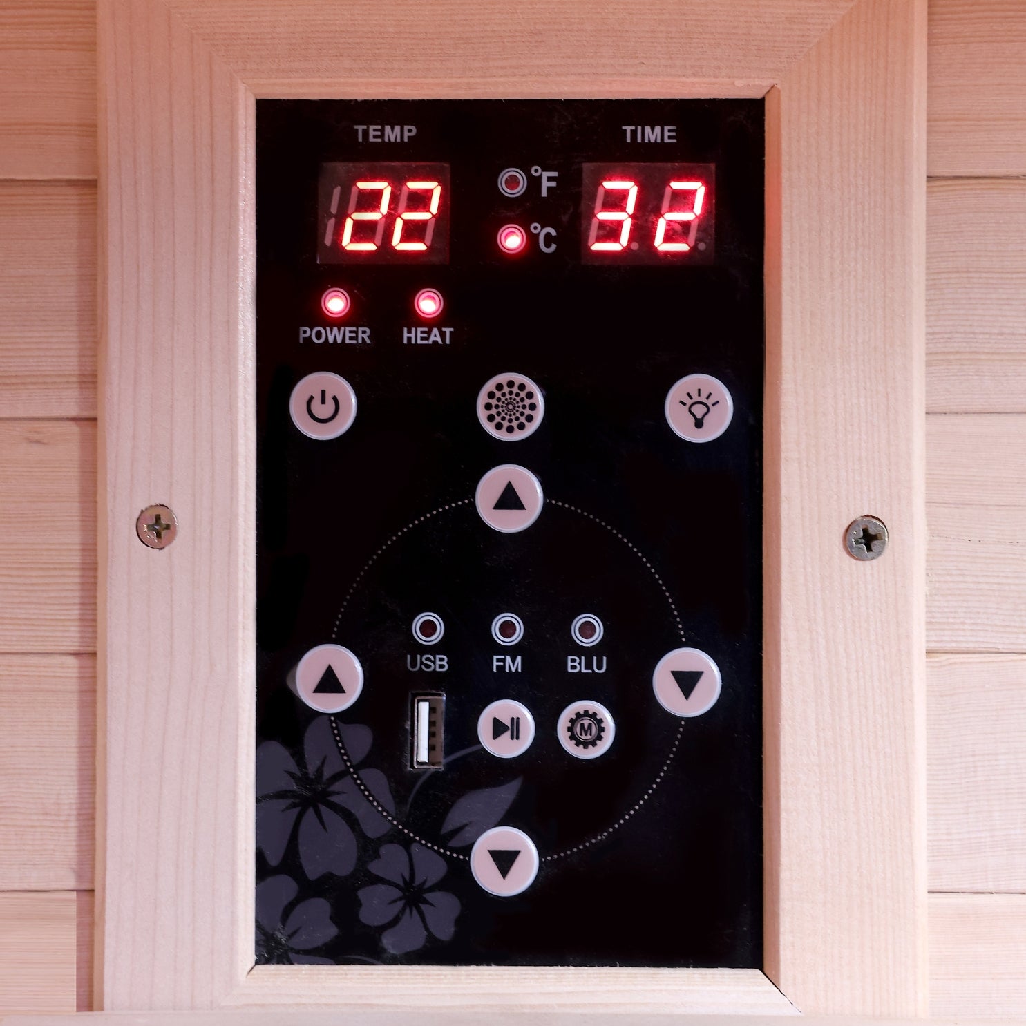 Sauna de infrarrojos y finlandesa TWINCOMBI para 2 personas