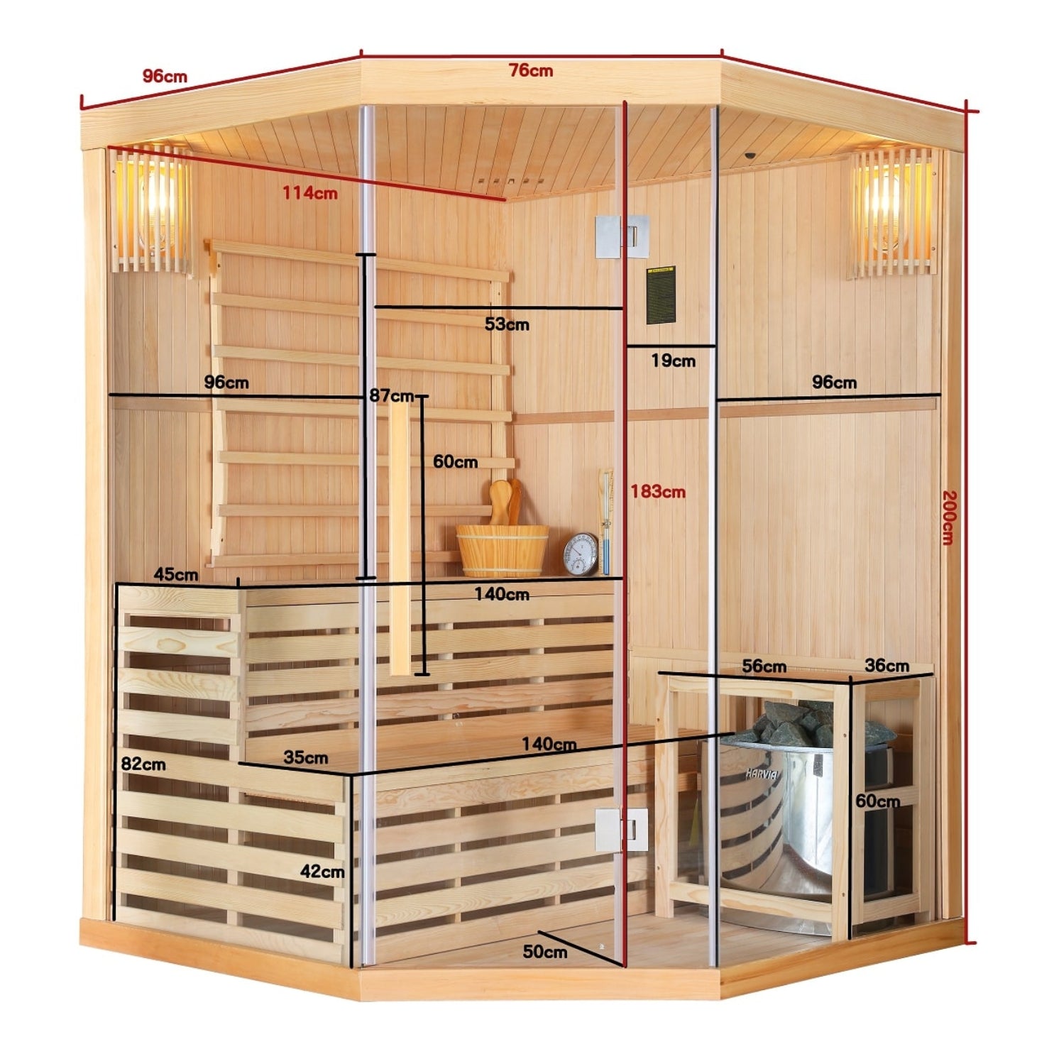 Sauna TALLINN for 3 people