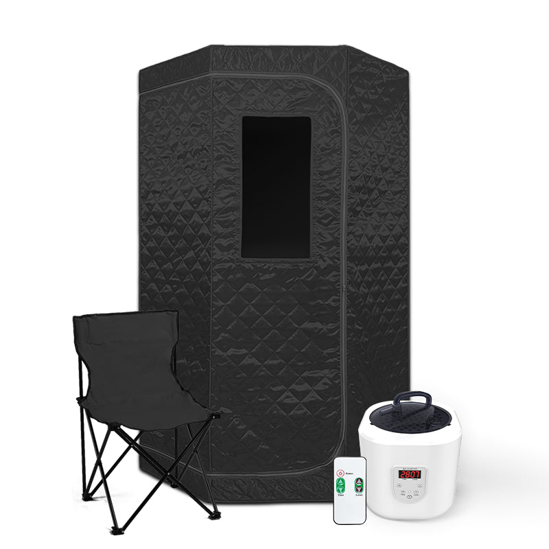 Sauna de vapor portátil 90x90x190 cm