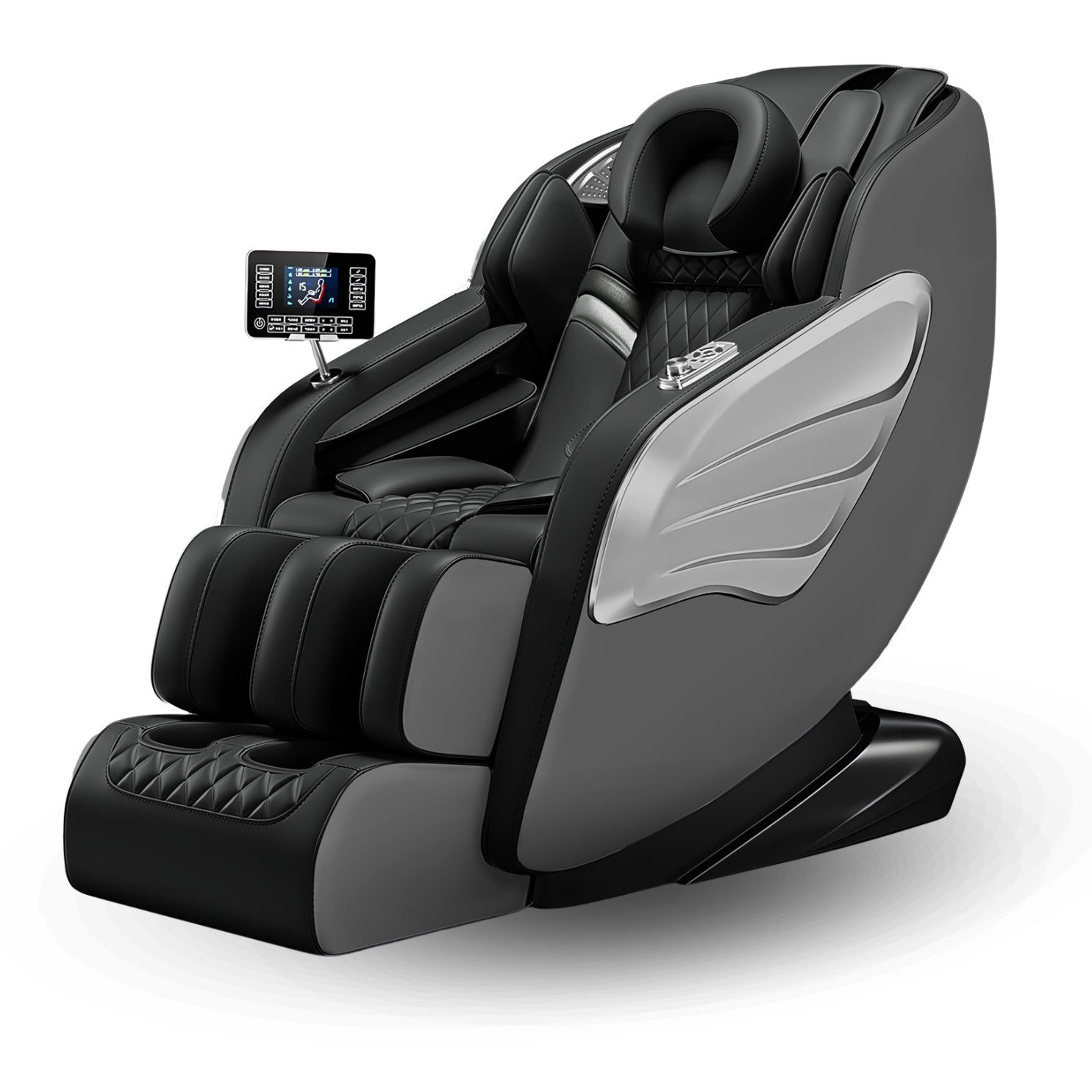 Sillón de masaje de lujo Master Pro negro