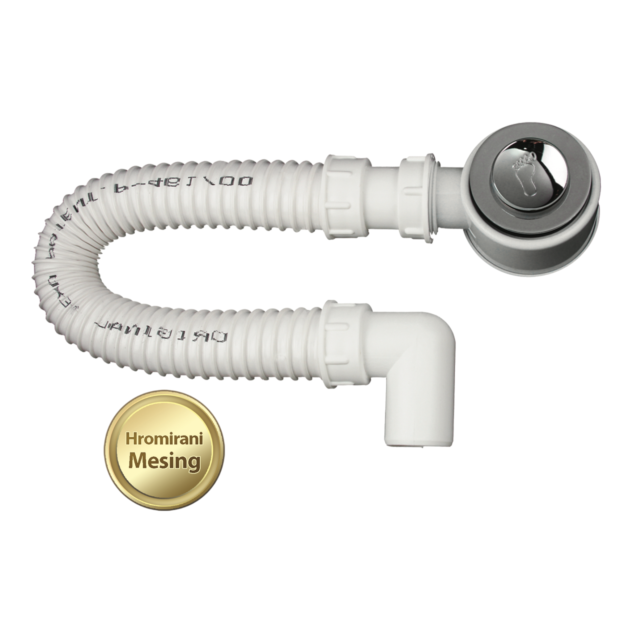 Brausetassen Siphon "Klick-Klack" mit Flexschlauch