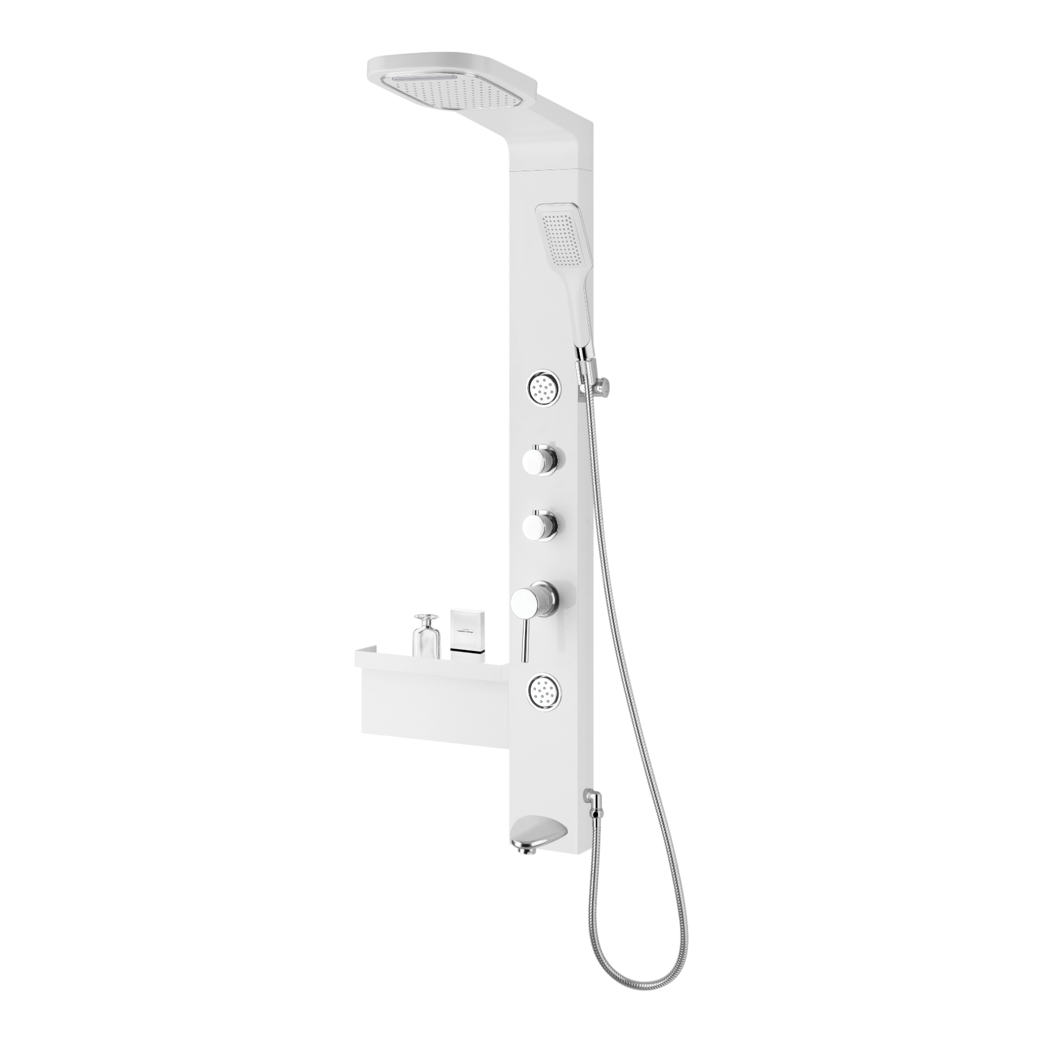 Panel de masaje para ducha IBIZA Blanco
