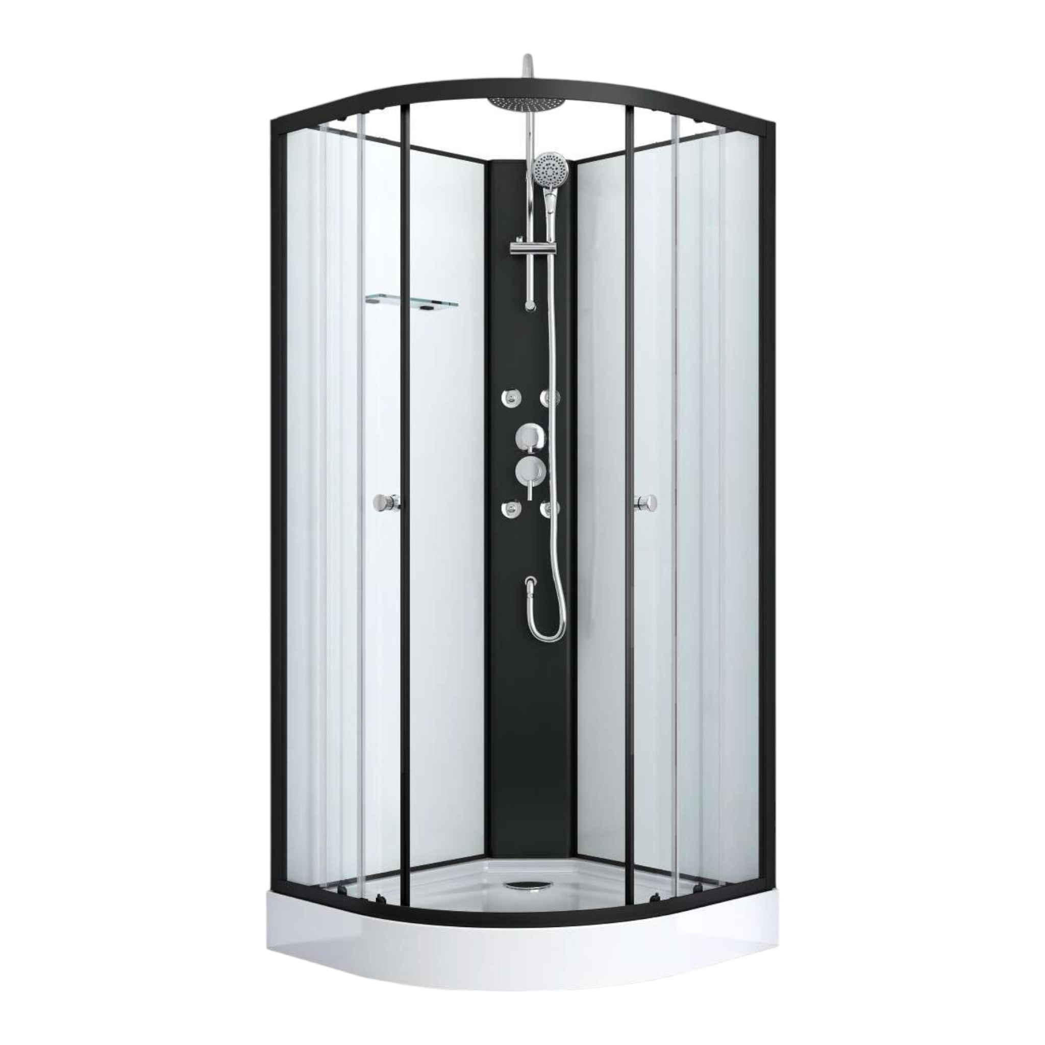 Complete shower cubicle RELOAD 90x90x225 cm