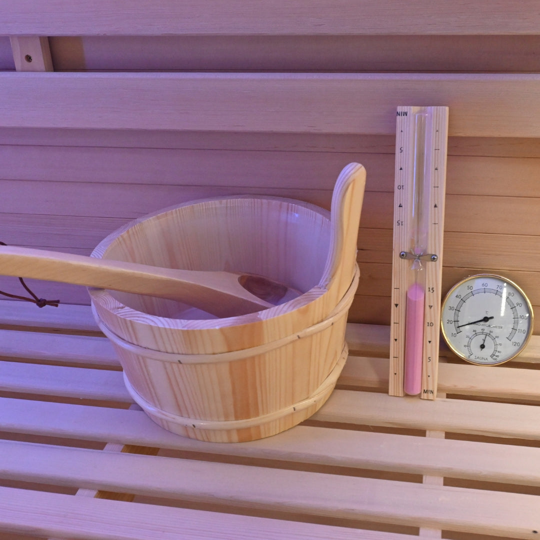 Sauna de piedra salina LUXOR 1 | para 2 personas
