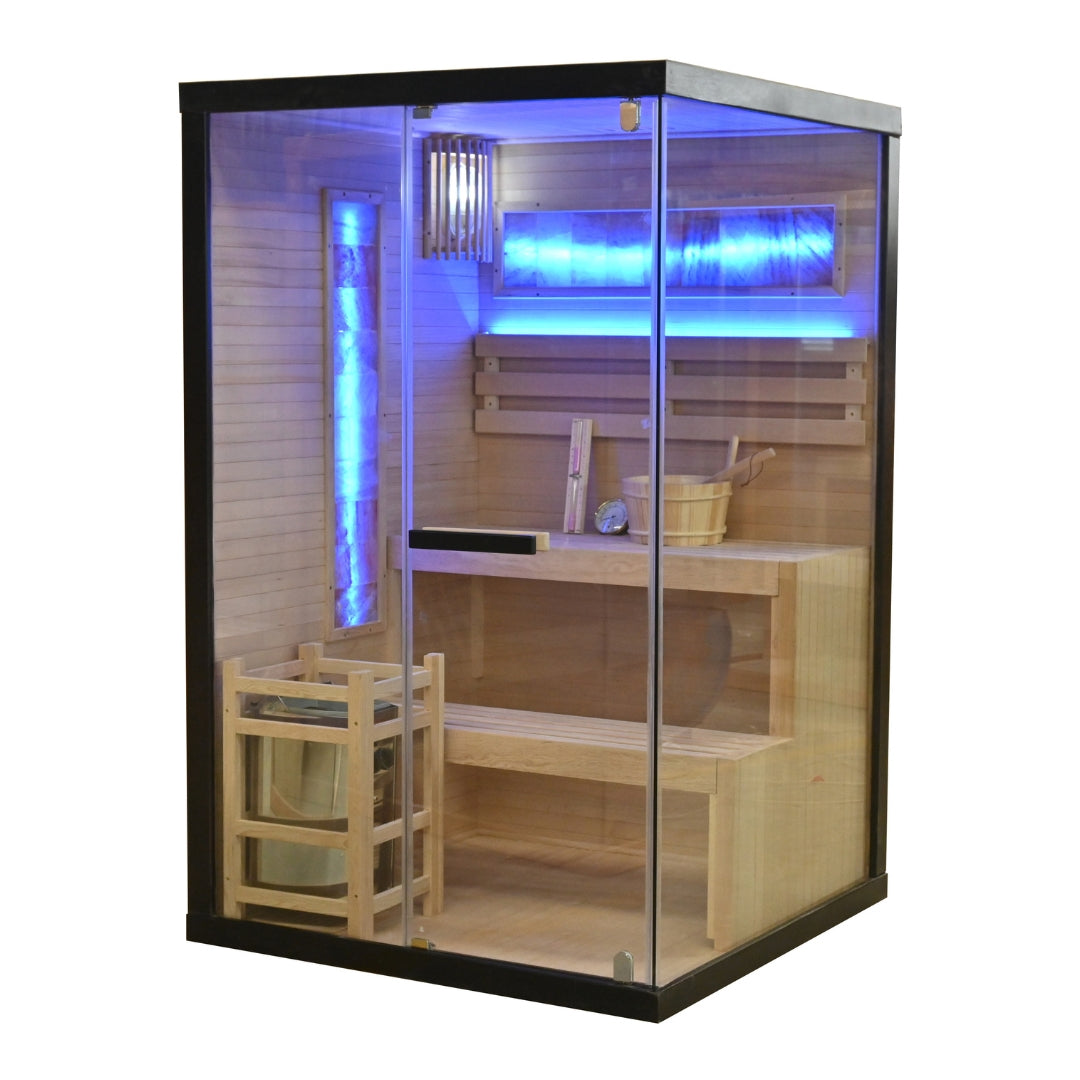 Sauna de piedra salina LUXOR 1 | para 2 personas