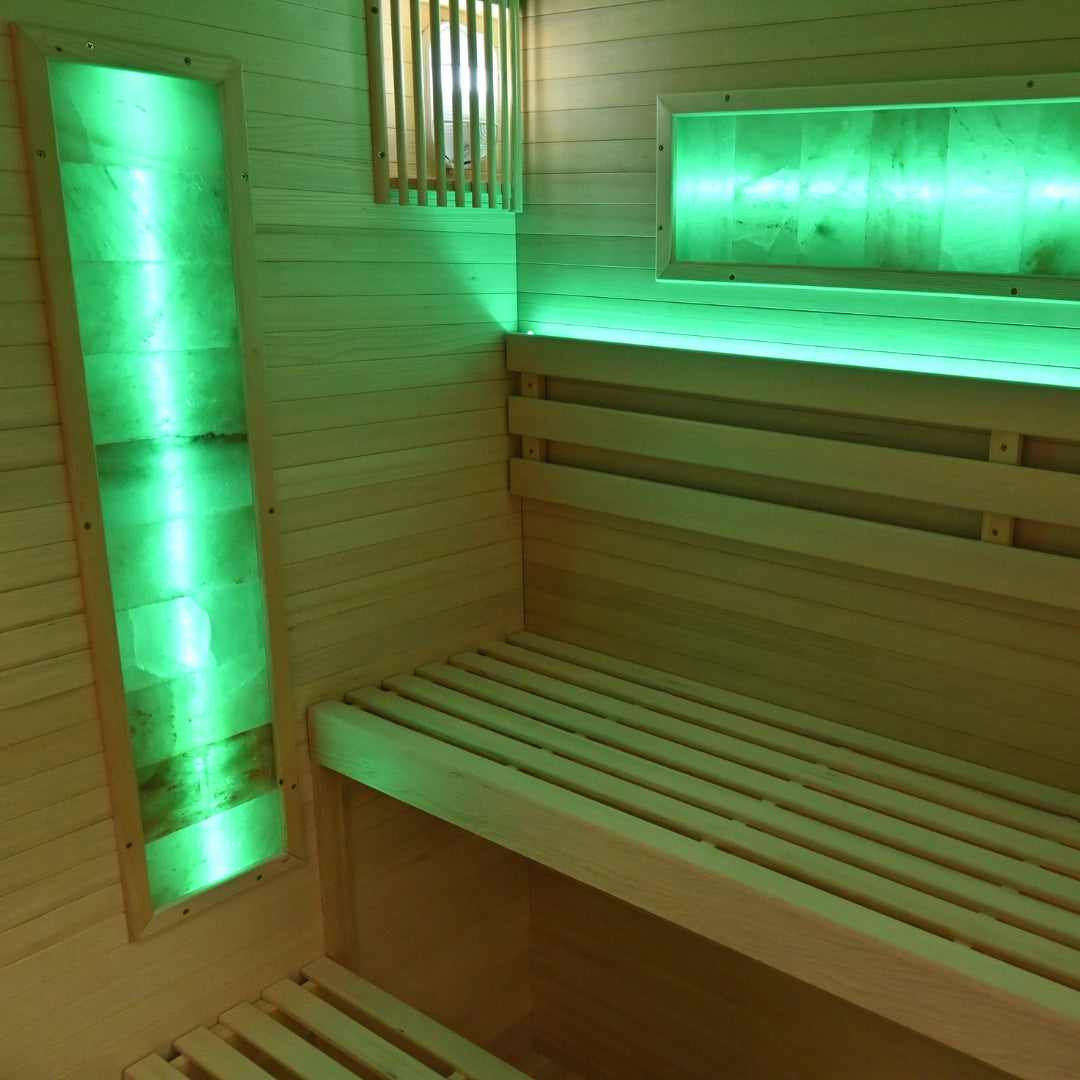 Sauna de piedra salina LUXOR 1 | para 2 personas