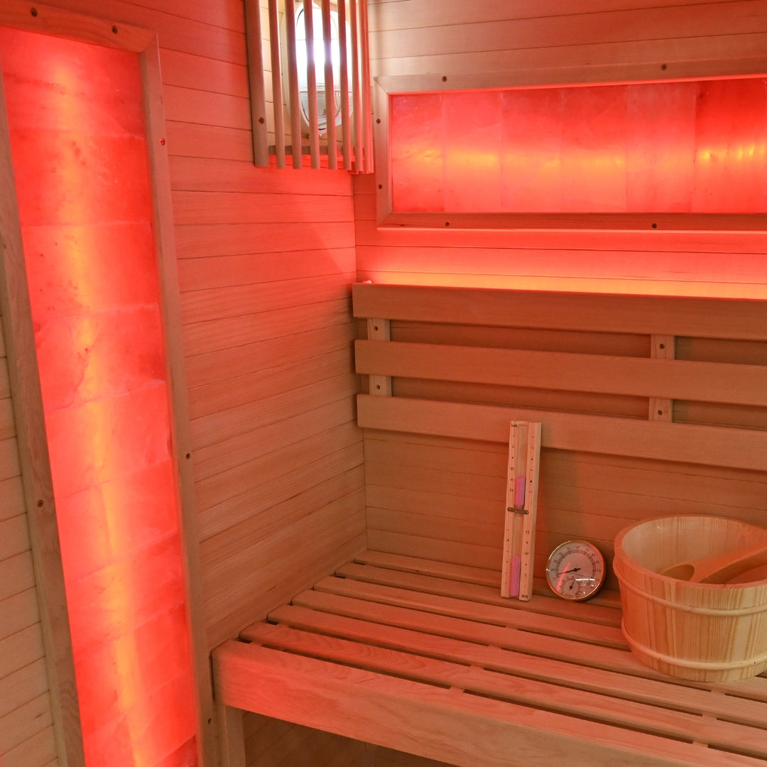 Sauna de piedra salina LUXOR 1 | para 2 personas