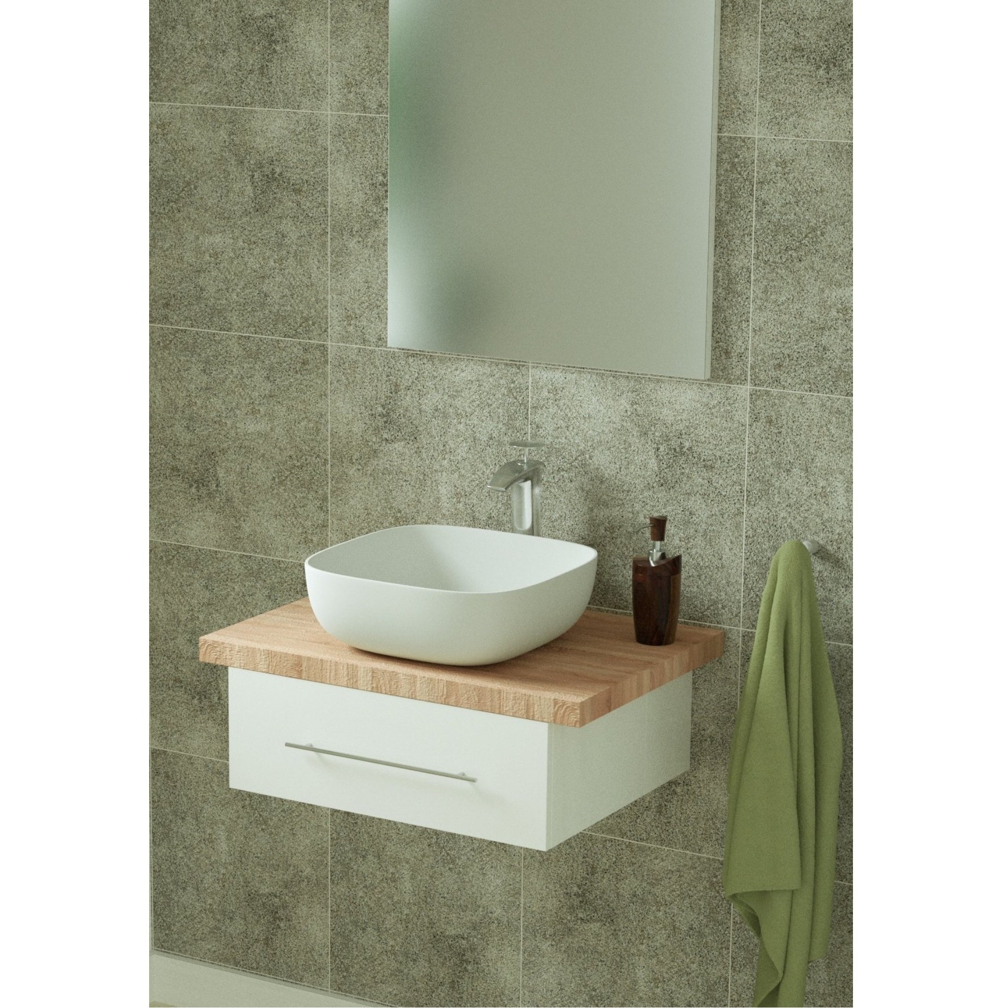 Conjunto de muebles de baño LIVE 80