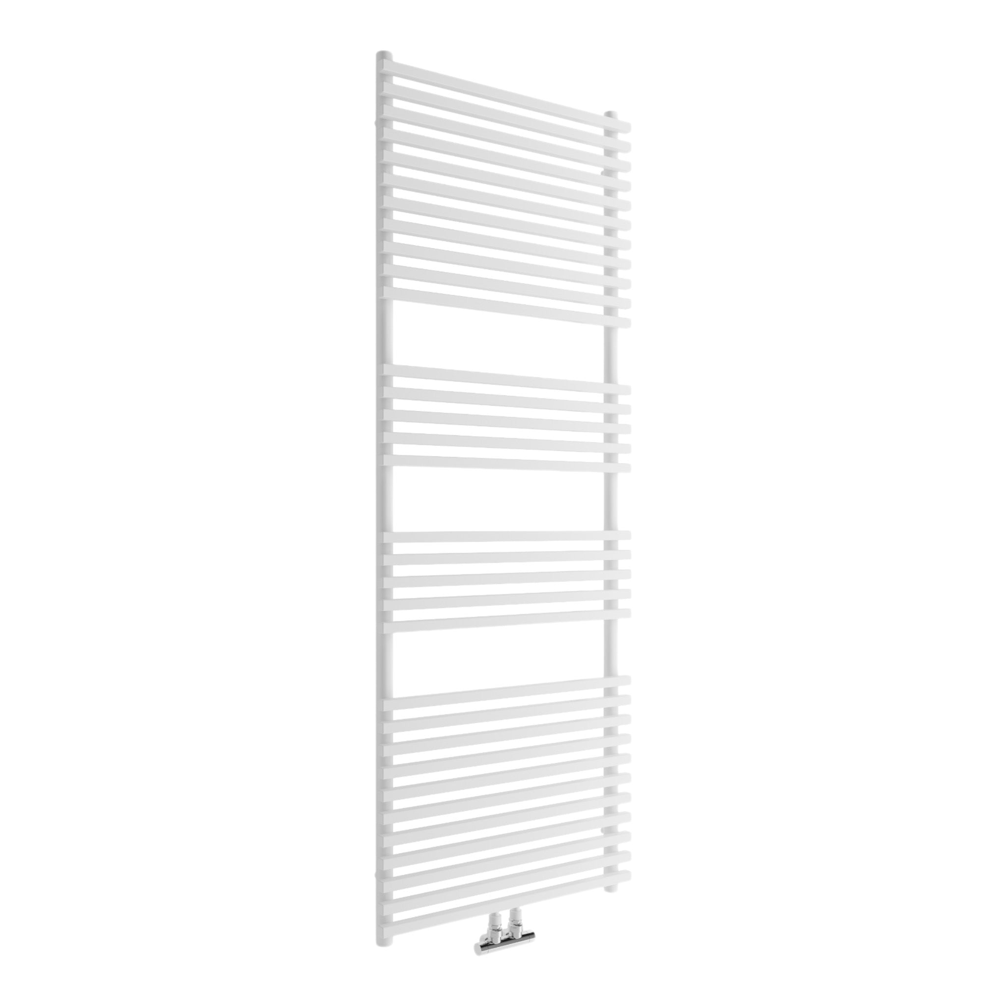 Radiador de diseño Trent, blanco, 1640 x 600 mm