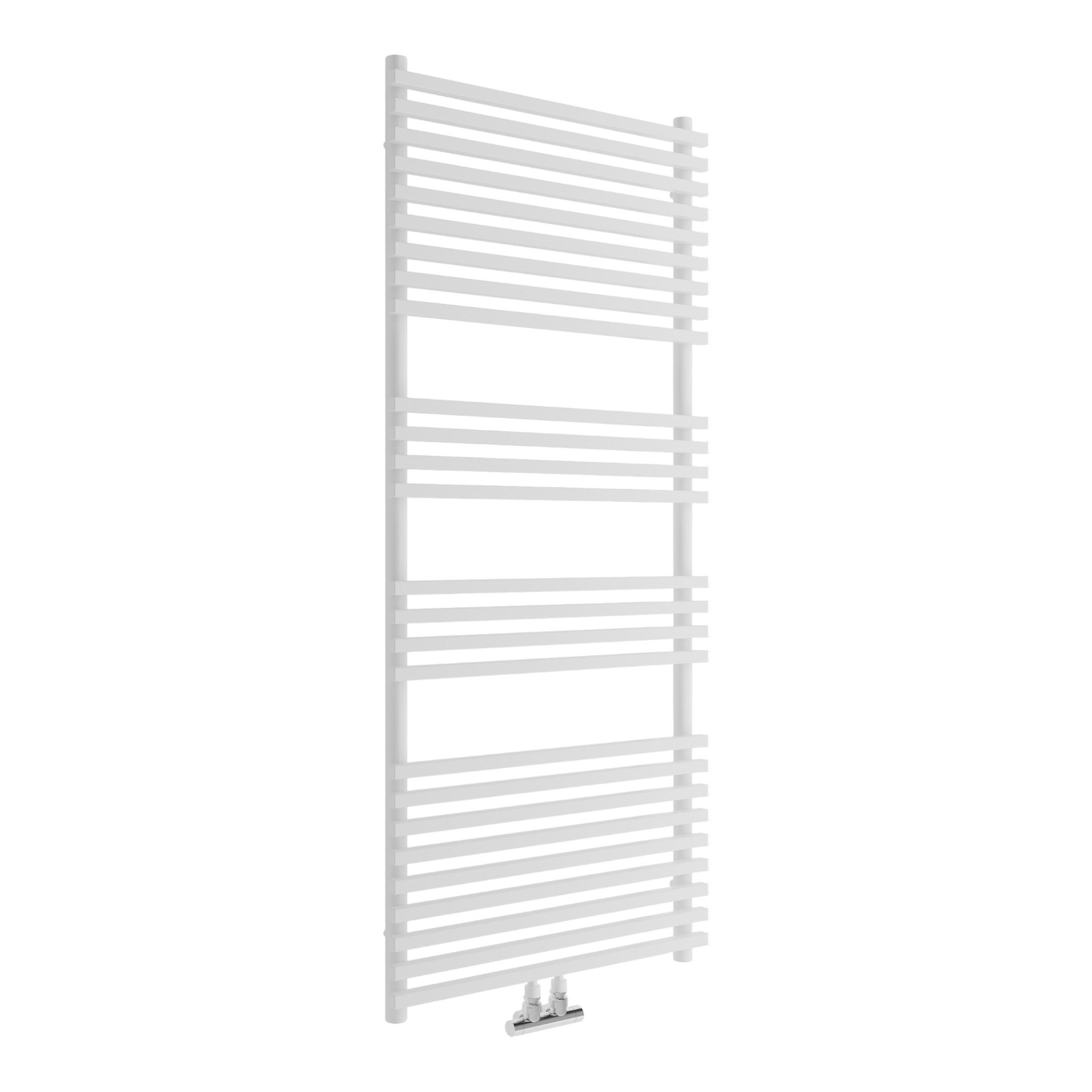 Radiador de diseño Trent, blanco, 1400 x 600 mm