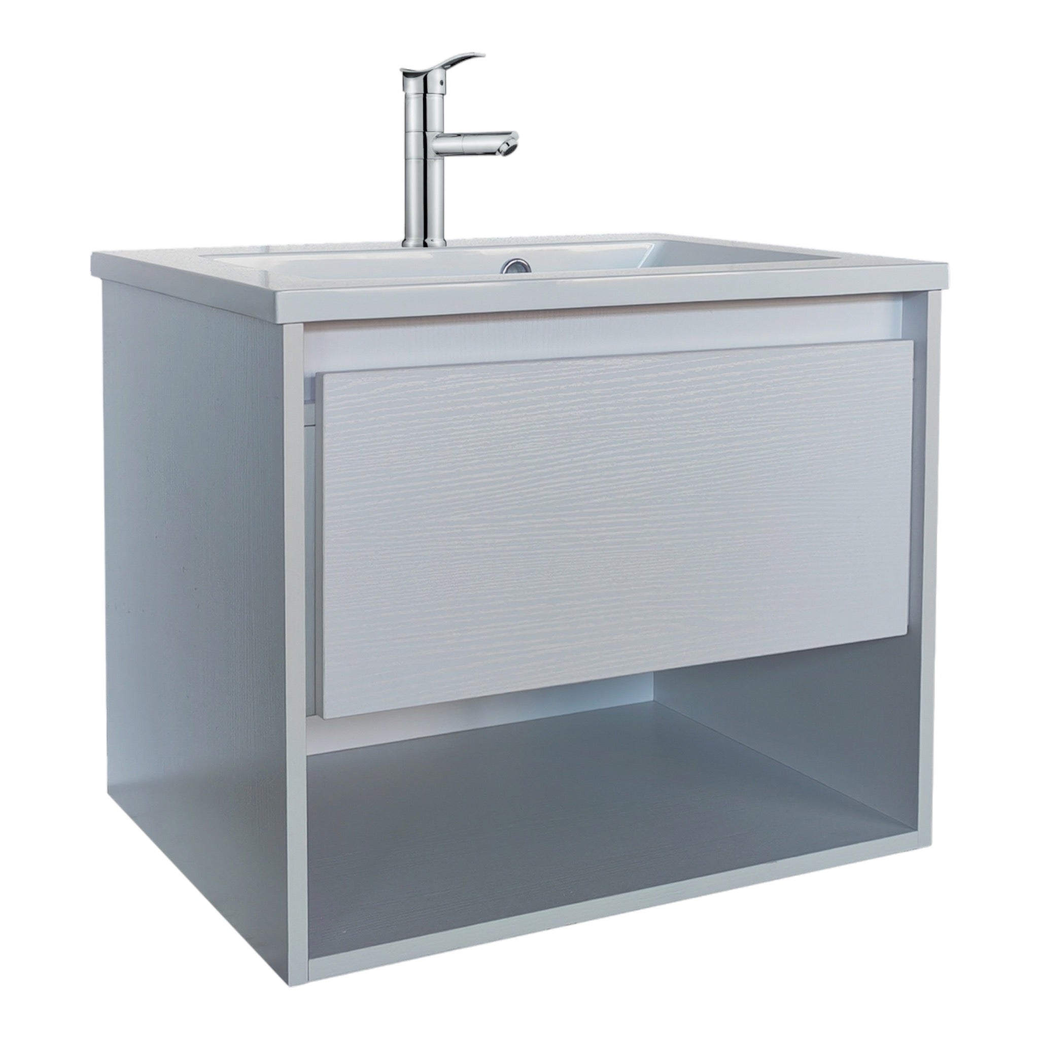 Waschbeckenunterschrank SOHO  WHITE WOOD 60