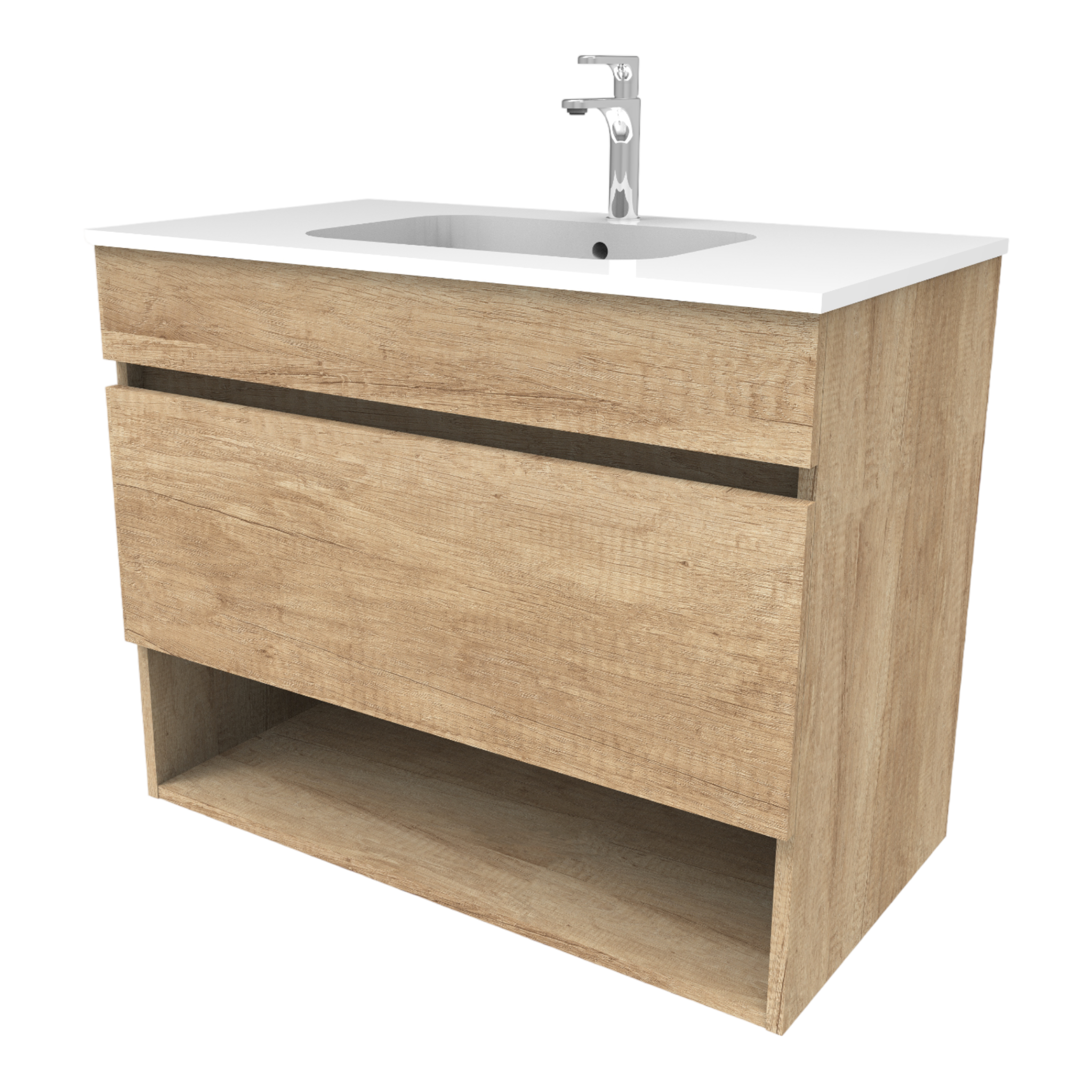 Conjunto mueble de baño SMART 60 NEBRASKA - KIT Todo en Uno