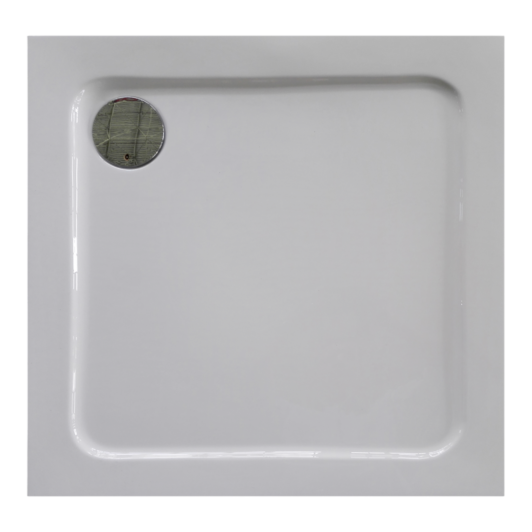 Acrylic corner shower tray BORA in 2 different sizes