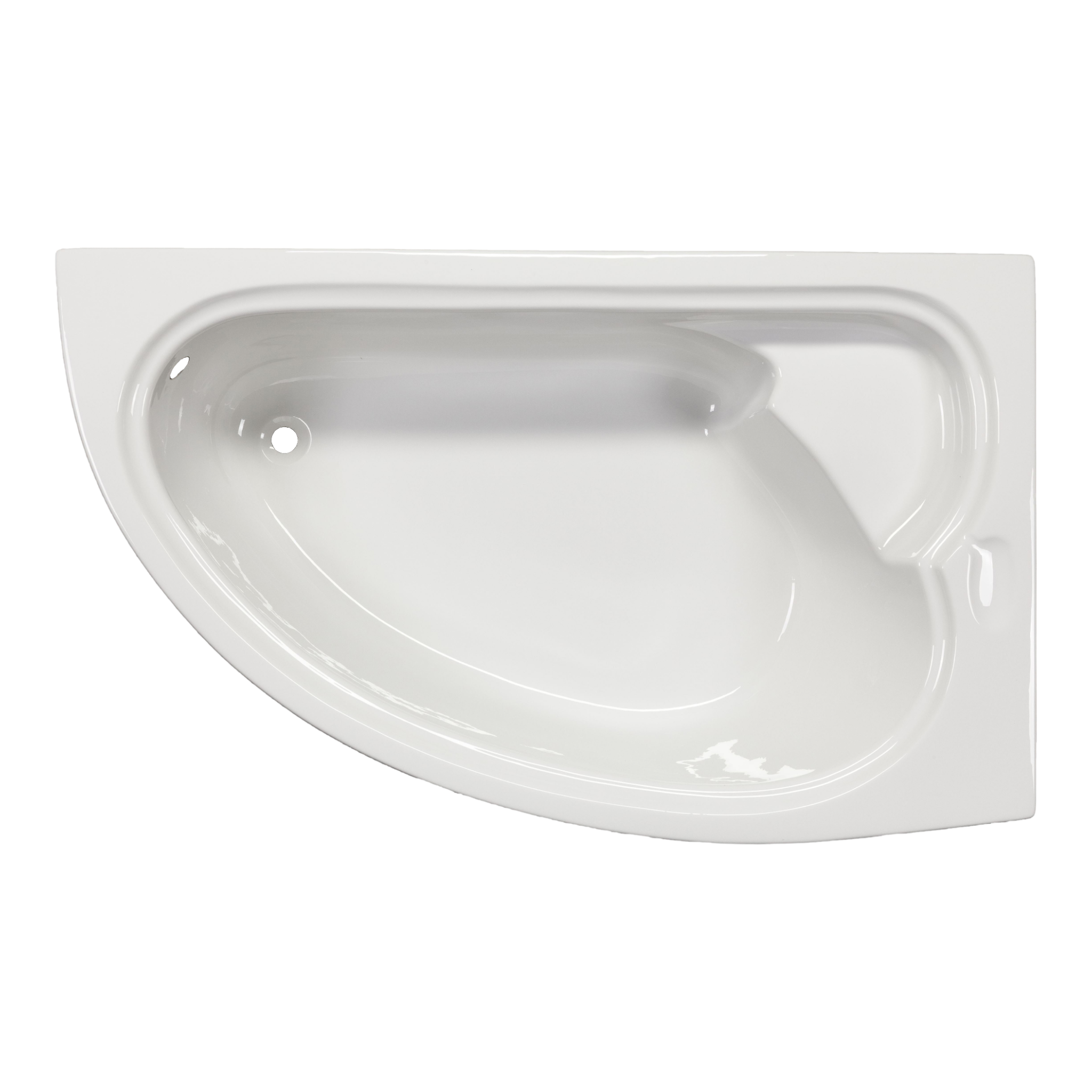 LIVERPOOL corner bath 165x95x45.5 cm
