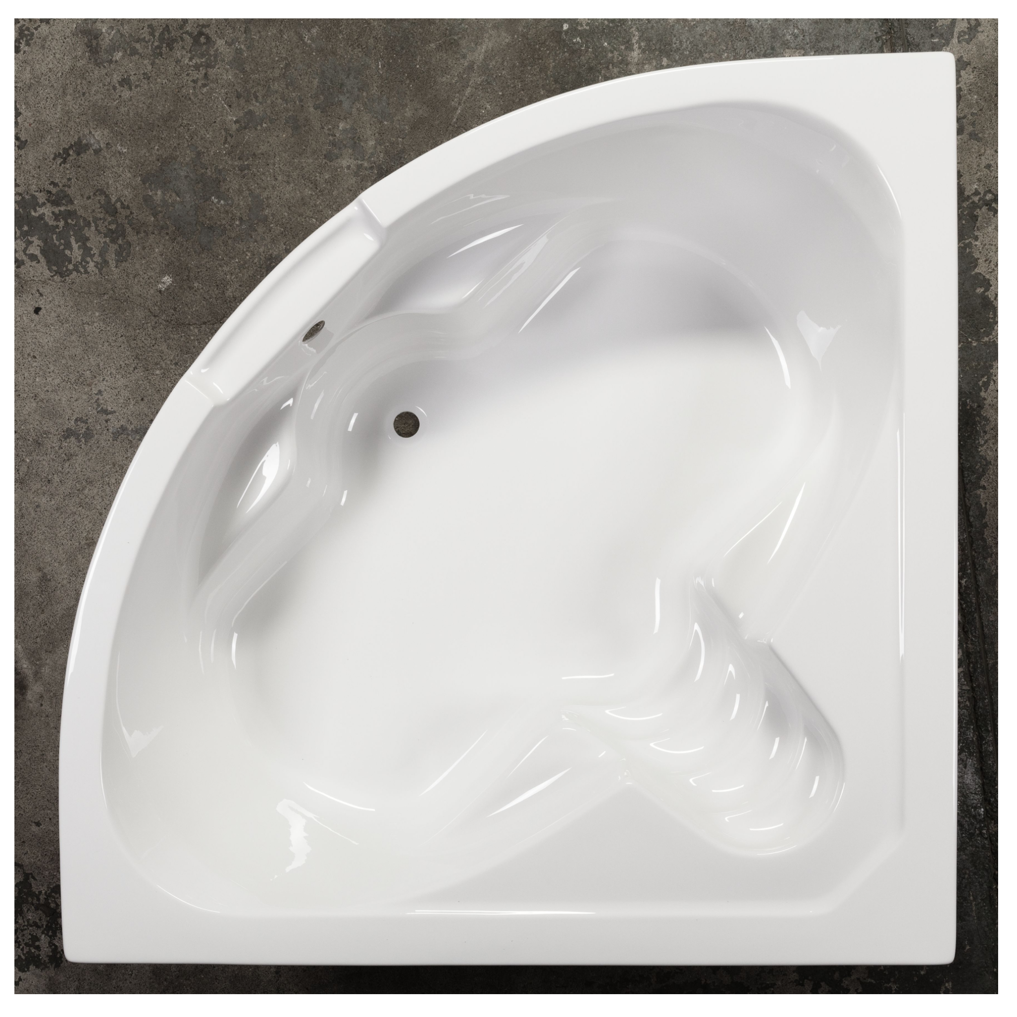 Corner bathtub RIVERA 140/150