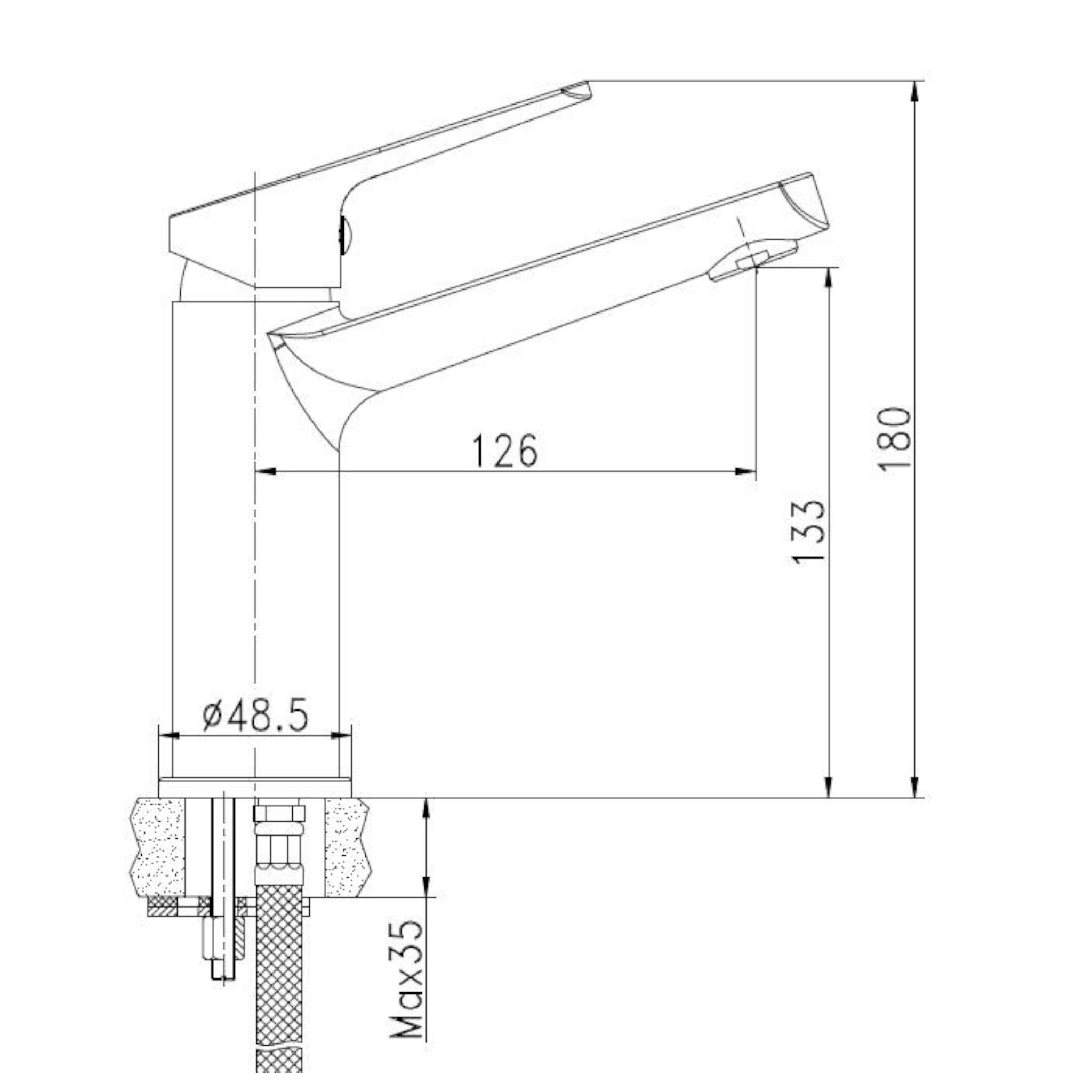 grifo para lavabo SOHO