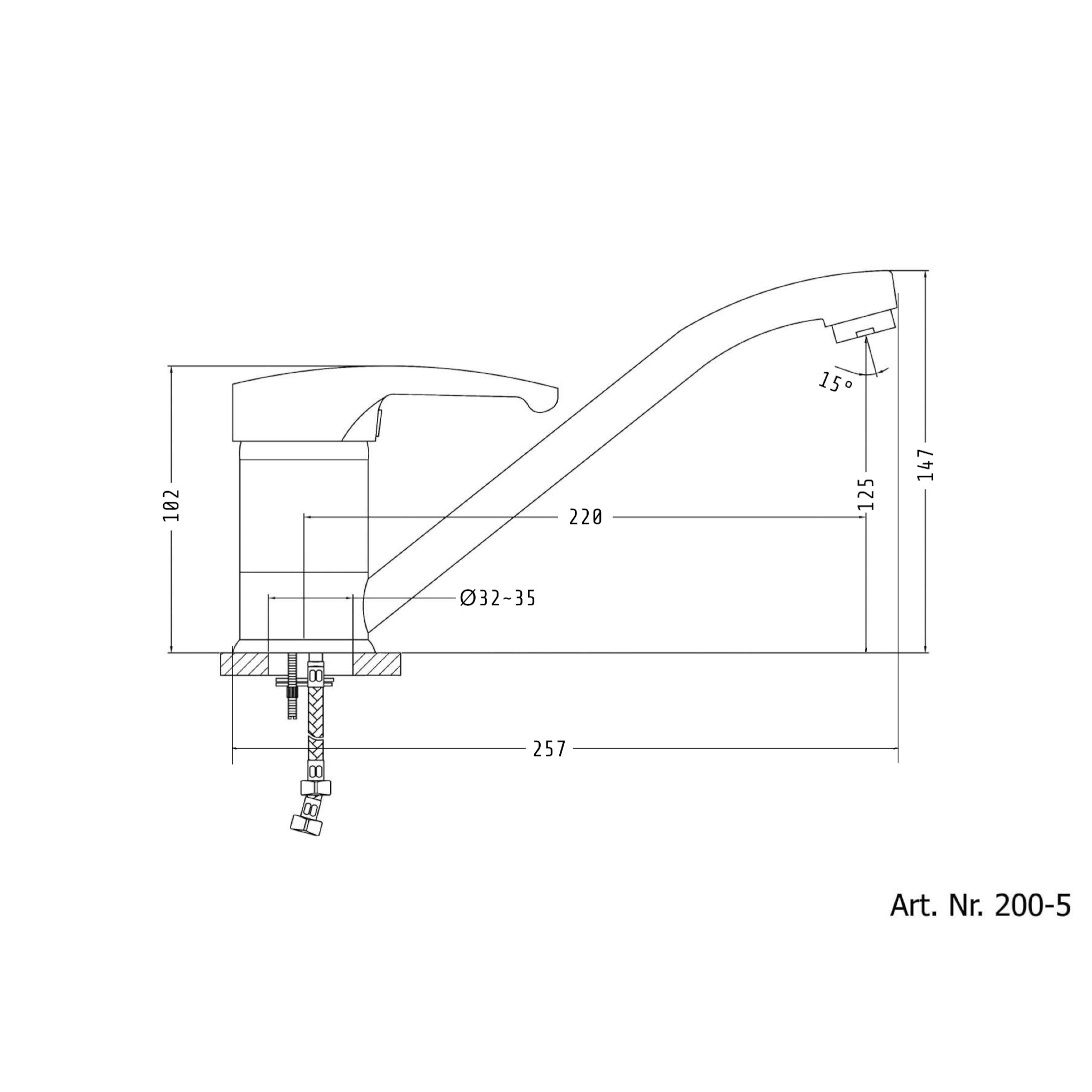 Grifo para lavabo SANOCOMO