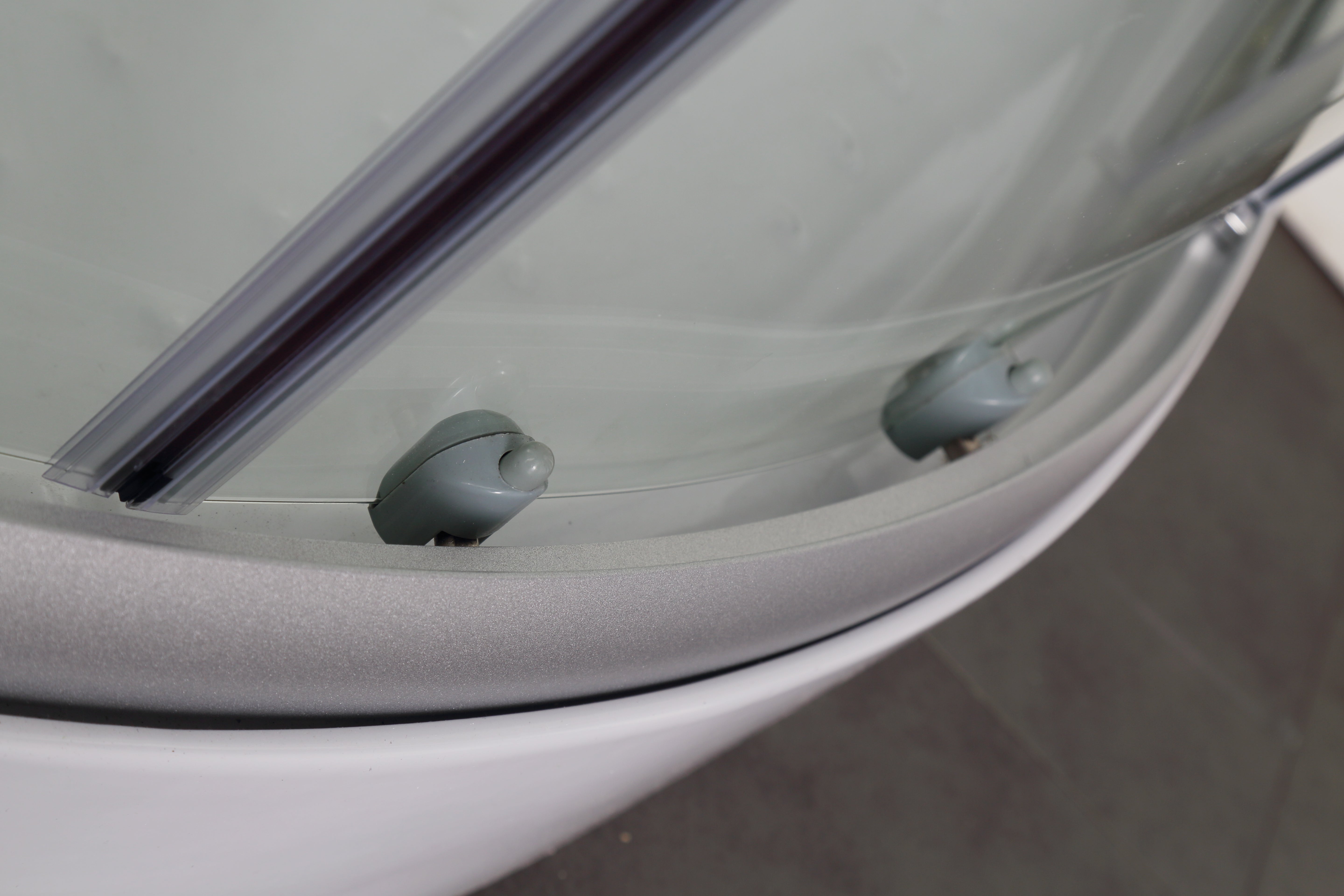 Komplettduschkabine RELAX BLACK 90x90x215 cm