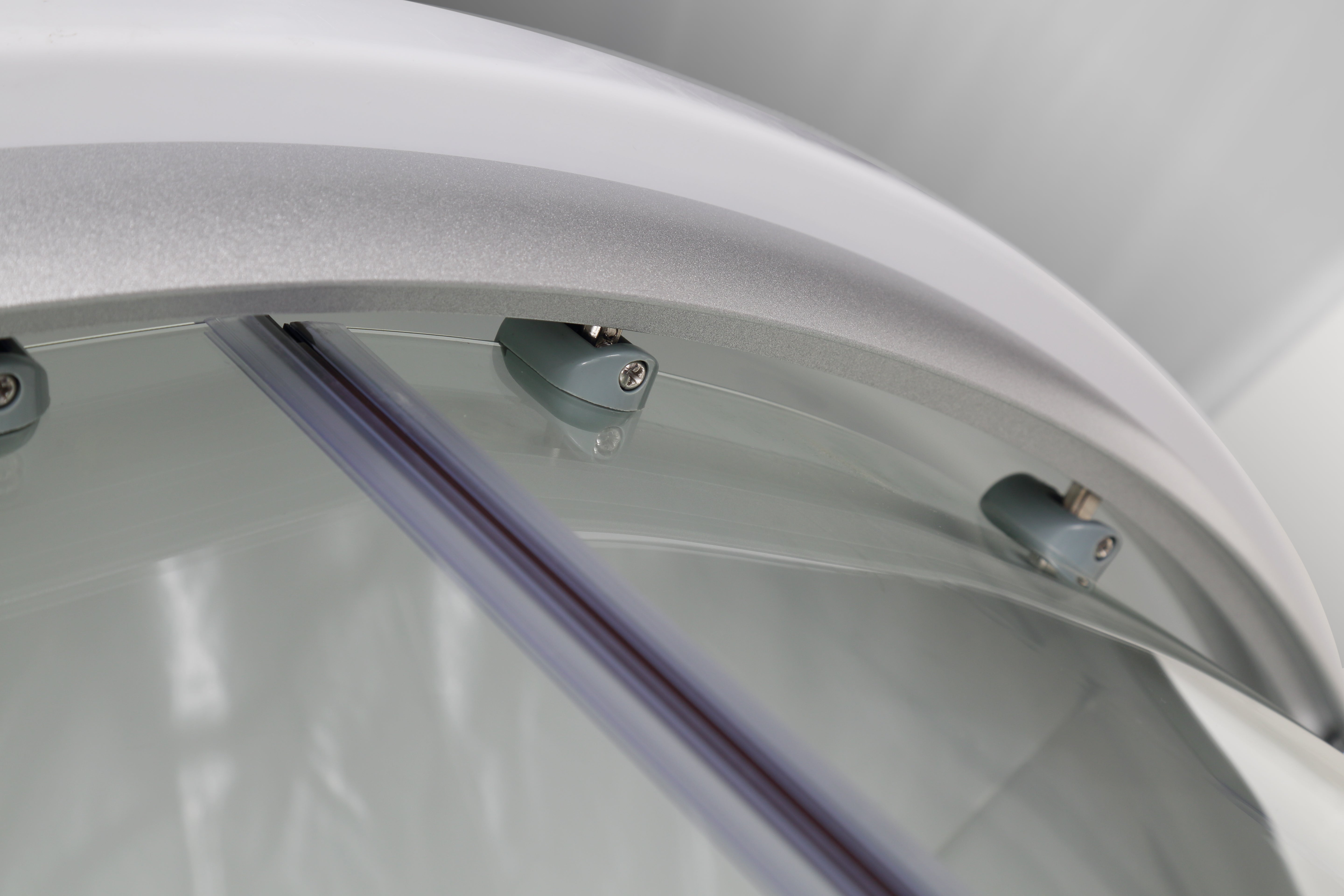 Komplettduschkabine RELAX BLACK 90x90x215 cm