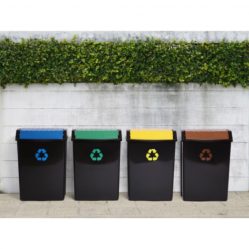 Recycling Behälter Blau 50L