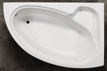 Badewanne Santorini 153 x 98 x 42,5