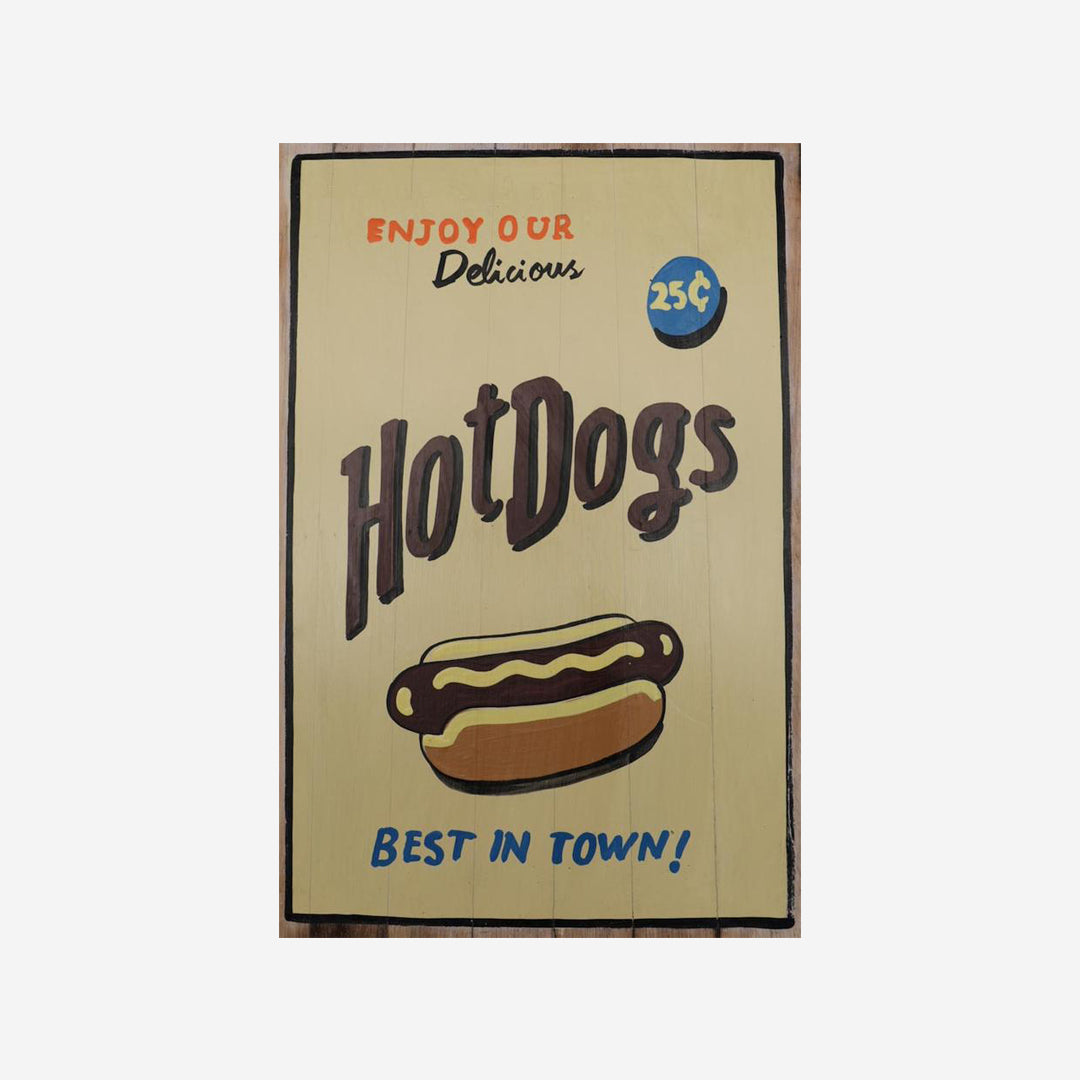 Wall decoration hot dog