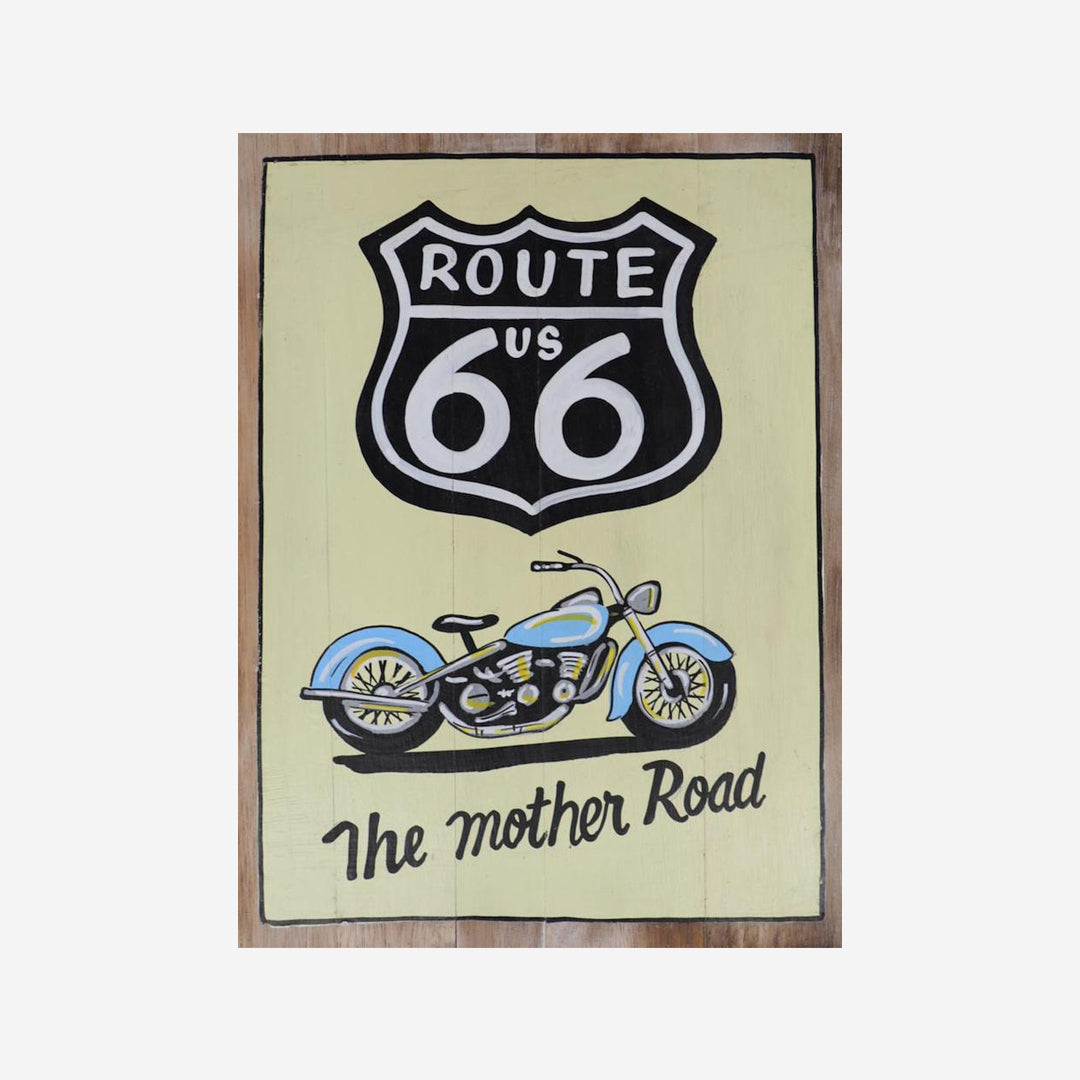 Decoración de pared Ruta 66