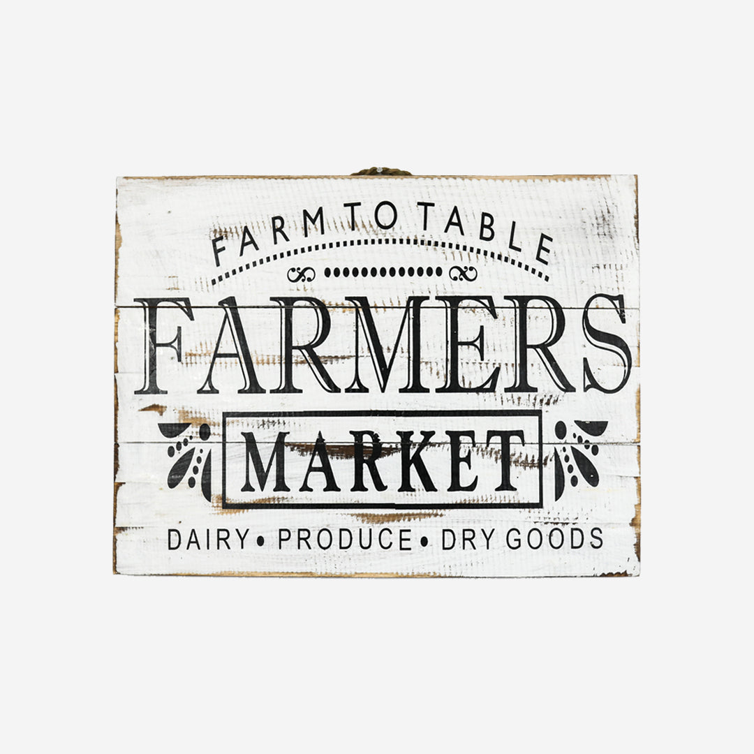 Wanddeko Farmers market