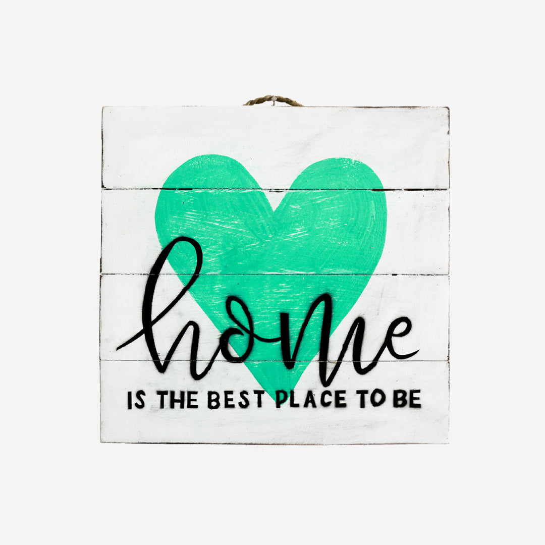 Wall decoration Home is the best place