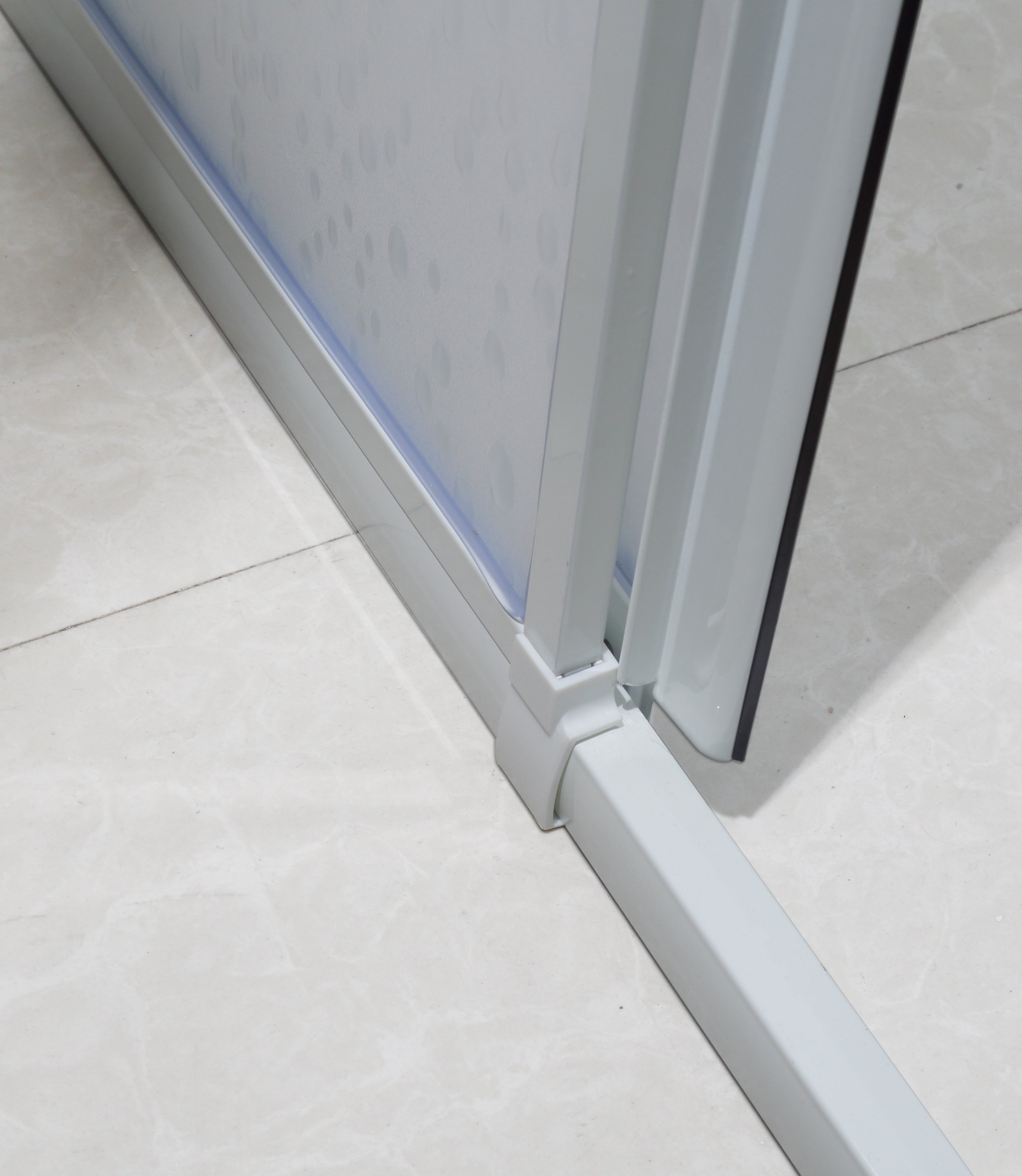 Cabina de ducha de esquina AC90W 73-88x73-88x185 cm